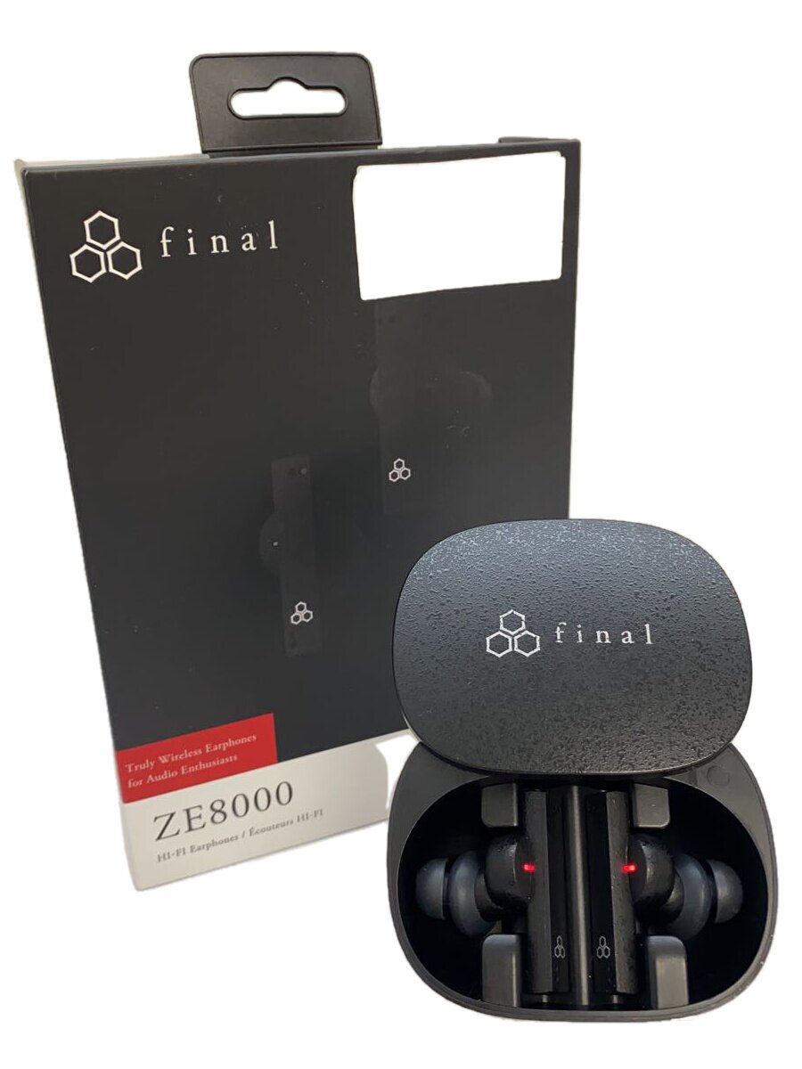【中古】final◆イヤホン ZE8000 FI-ZE8DPLTW【家電・ビジュアル・オーディオ】