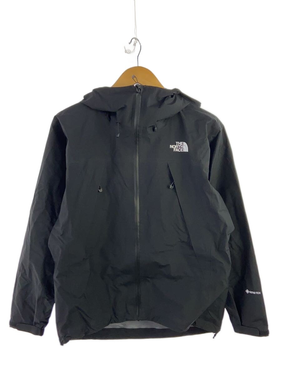 【中古】THE NORTH FACE◆CLIMB LIGHT JACKET_クライムライトジャケット/S/ゴアテックス/BLK/無地【メンズウェア】