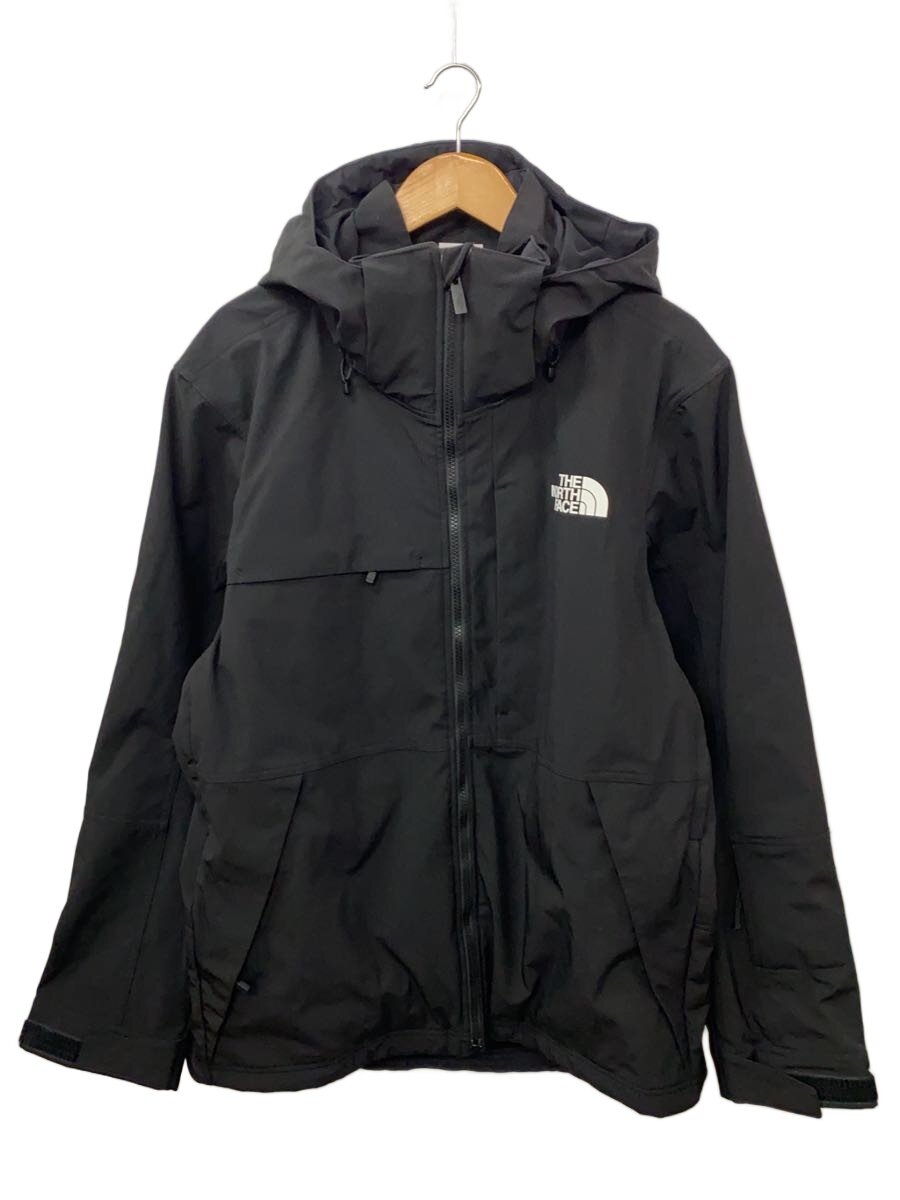【中古】THE NORTH FACE◆マウンテンパーカ/L/ポリエステル/BLK/刷り上げる/NF0A4QX8【メンズウェア】