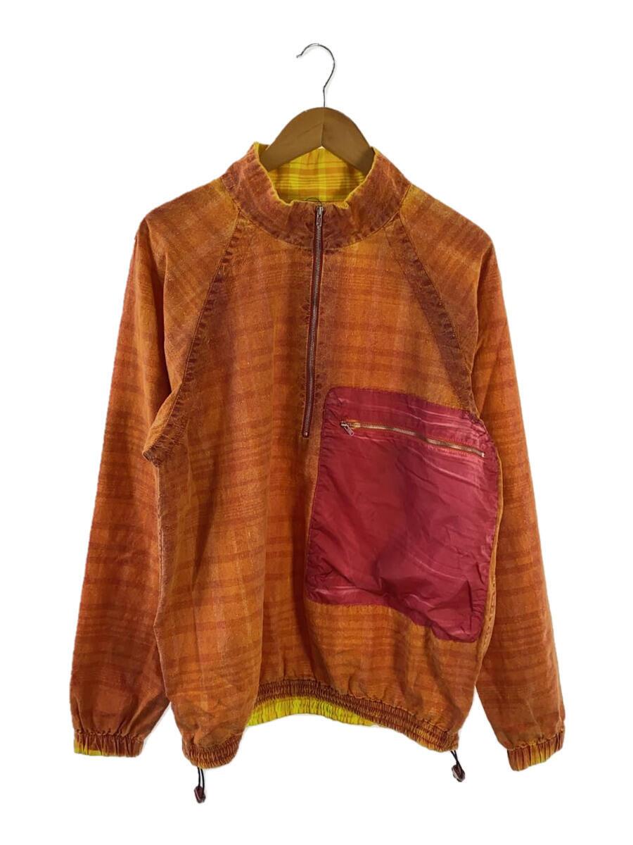 【中古】RANRA/23SS/GRAENMO HALF ZIP JACKET/ジャケット/M/リネン/オレンジ【メンズウェア】｜2ｎｄ STREET 店