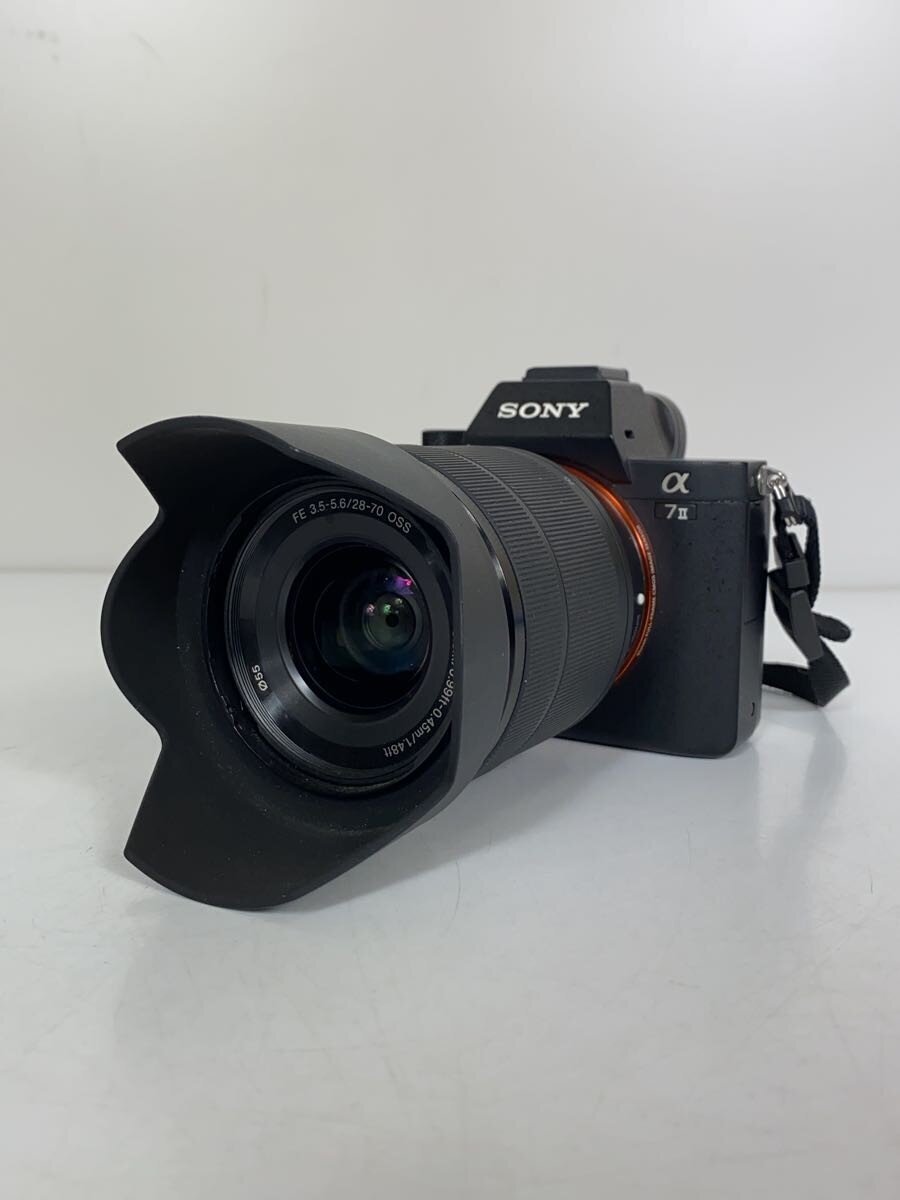 【中古】SONY◆デジタル一眼カメラ α7 II ILCE-7M2K ズームレンズキット【カメラ】