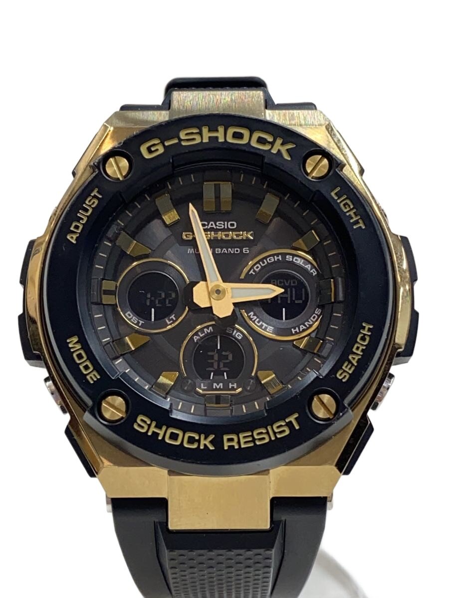 【中古】CASIO◆ソーラー腕時計・G-SHOCK/デジアナ/ラバー/BLK/BLK//【服飾雑貨他】|2nd STREET 店
