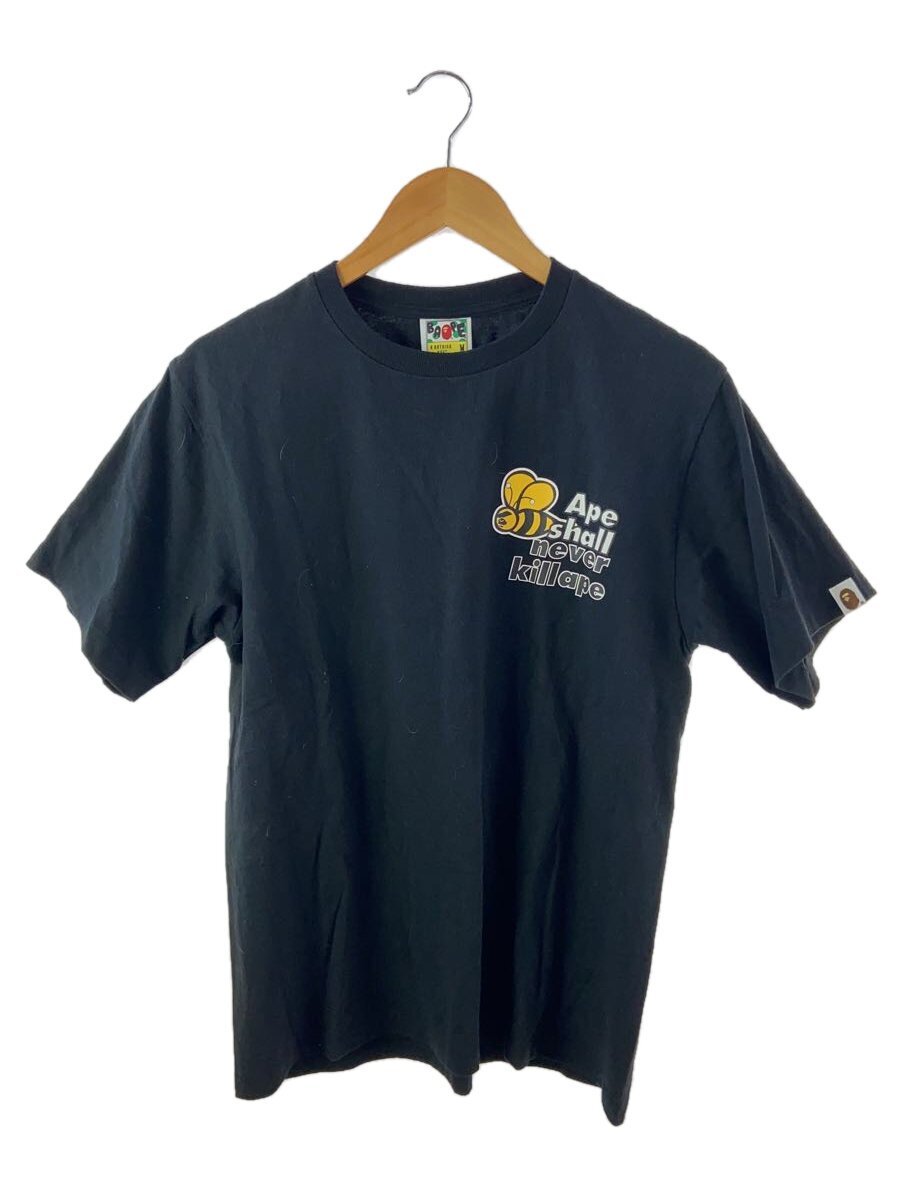 【中古】A BATHING APE◆プルオーバー/M/綿織物/BLK/001TEK301045M【メンズウェア】