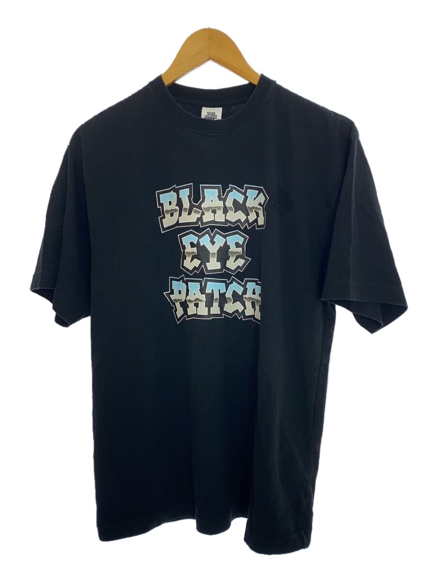 【中古】THE BLACK EYE PATCH◆プルオーバー/M/綿織物/BLK/刷り上げる【メンズウェア】