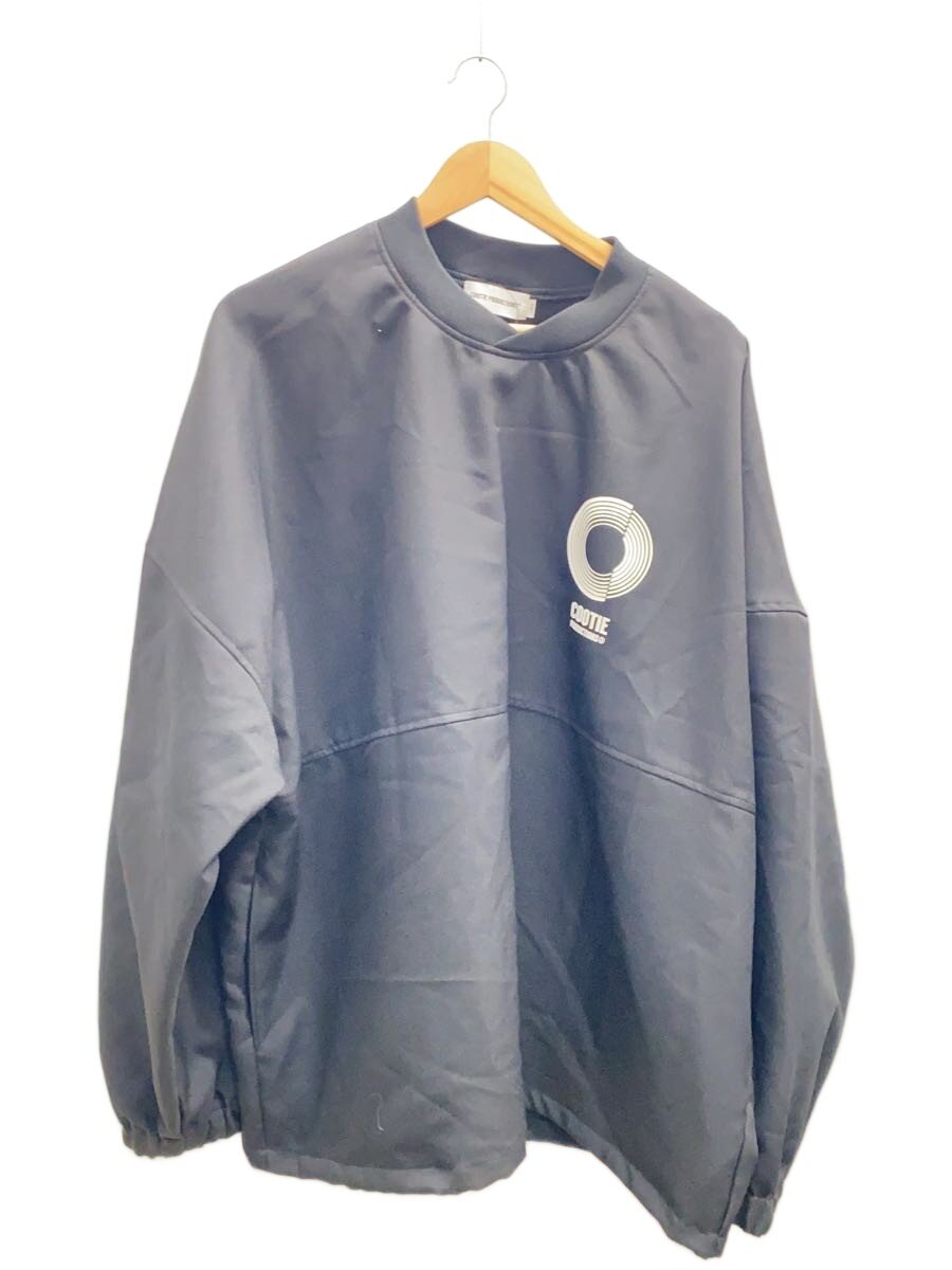 【中古】COOTIE◆Polyester Twill Football Top/L/ポリエステル/BLK/刷り上げる//【メンズウェア】