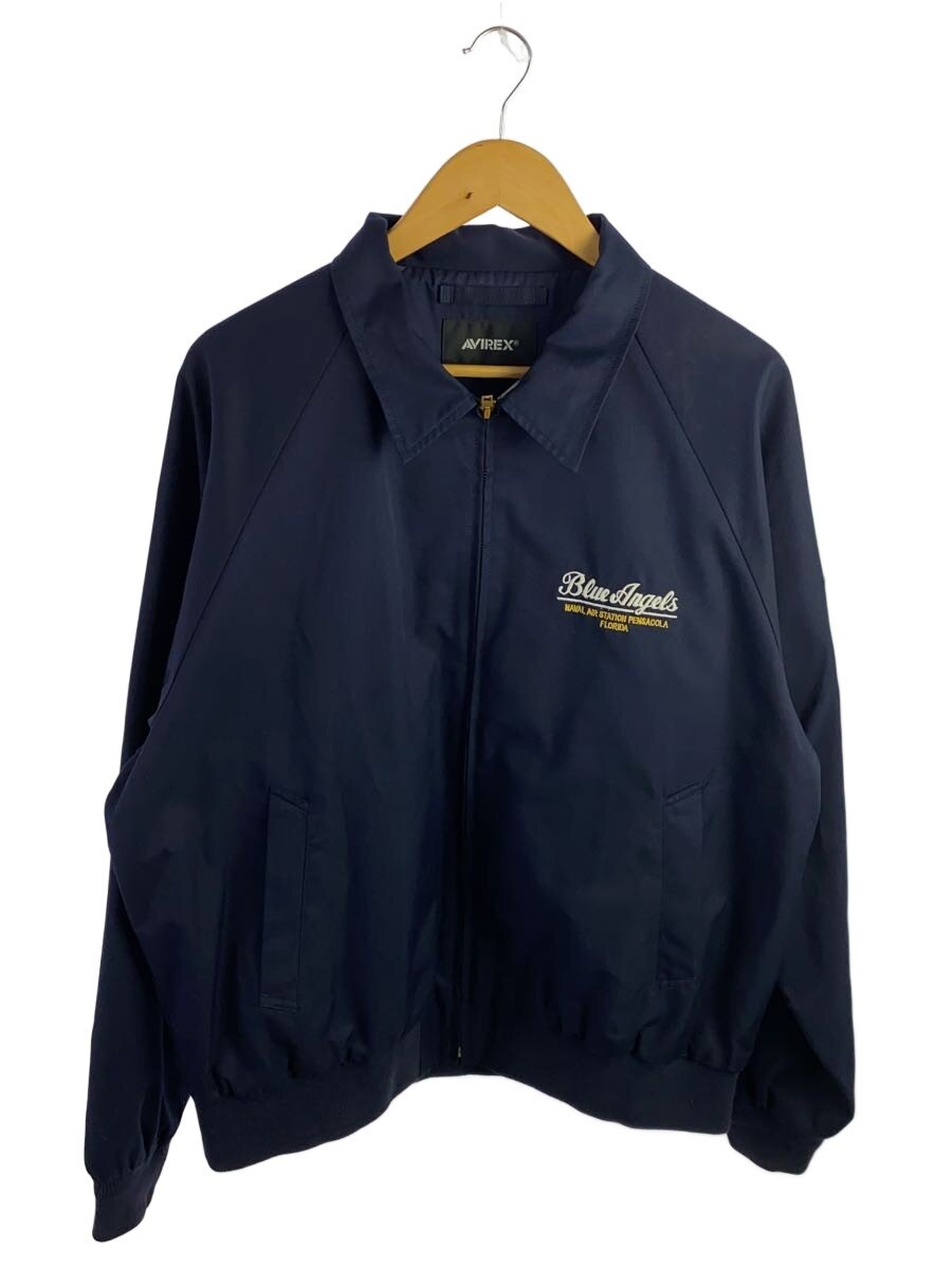 【中古】AVIREX◆ブルゾン/XXL/コットン/NVY/無地/783-4152006【メンズウェア】|2nd STREET 店