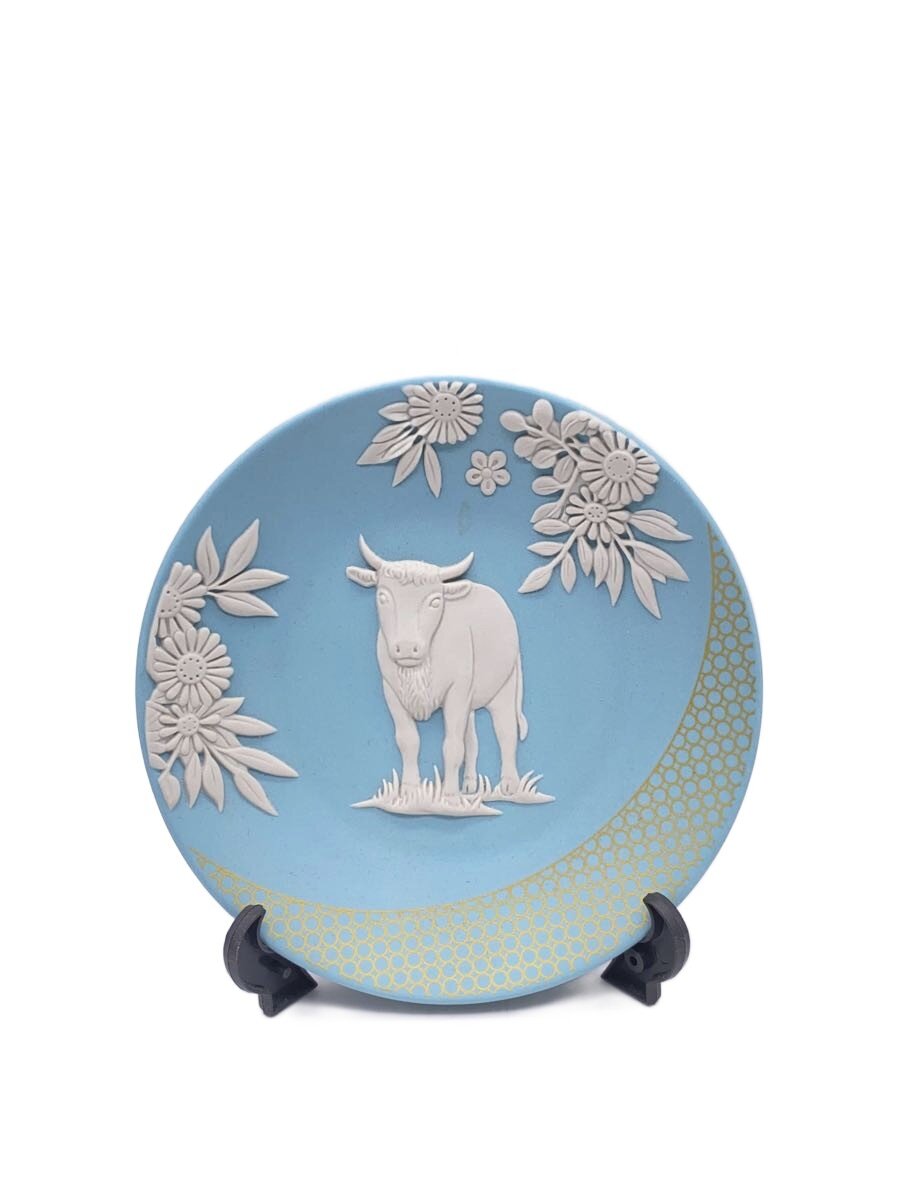 【中古】WEDGWOOD◆一皿/BLU/YEAR OF THE OX 2021//【勝手もと設備】