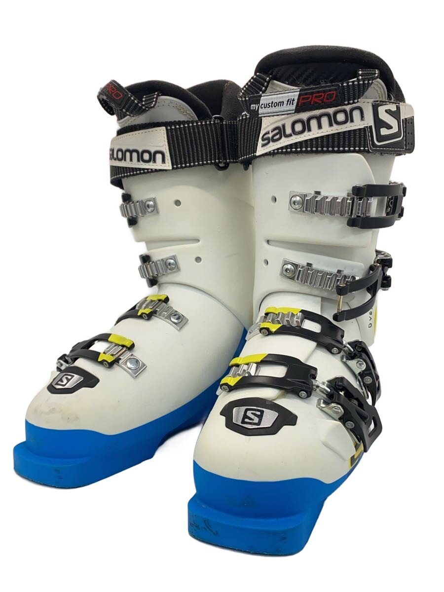 【中古】salomon◆スキーの板ブーツ/WHT/成年者/X-MAXLC100//【運動競技】