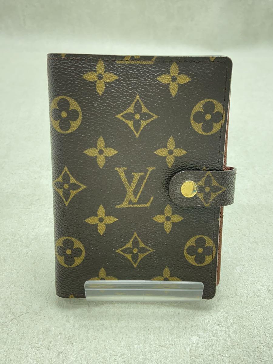 【中古】LOUIS VUITTON◆アジェンダPM_モノグラム_BRW/PVC/BRW/メンズ【服飾雑貨他】｜2ｎｄ STREET 店