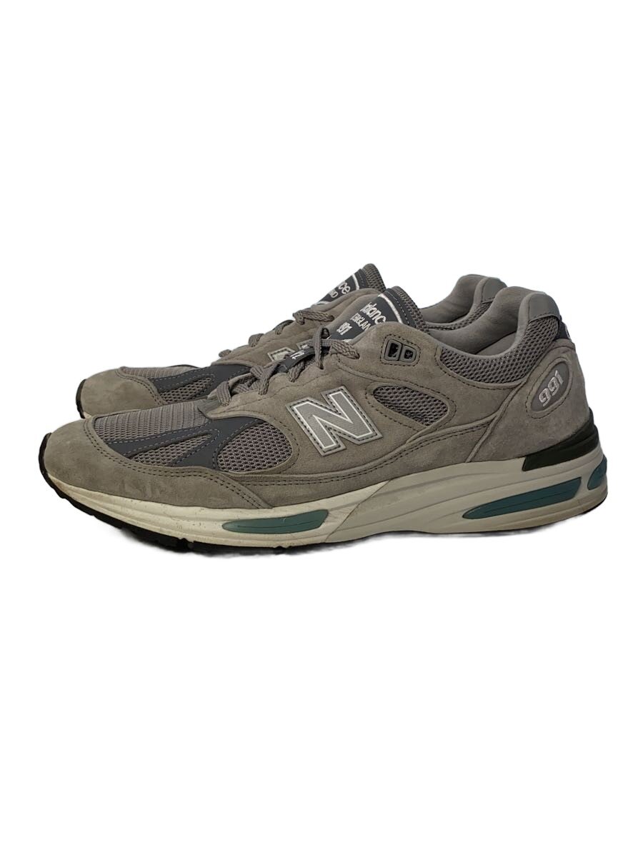 【中古】NEW BALANCE◆ローカットスニーカー/US9.5/グレー/U991【シューズ】｜2ｎｄ STREET 店