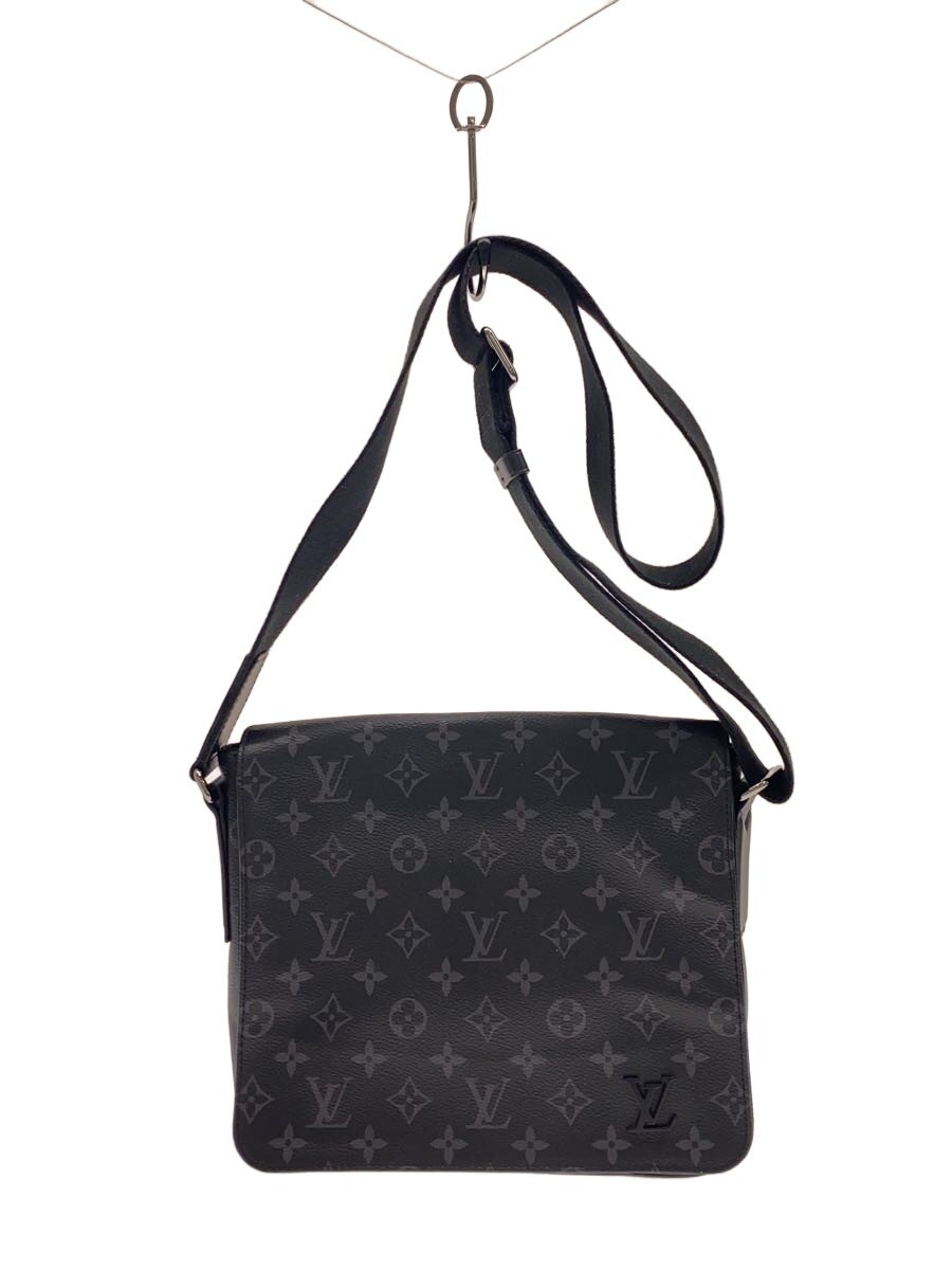 【中古】LOUIS VUITTON◆1)ディストリクトPMNM_モノグラム・エクリプス/PVC/BLK【御徒面子】