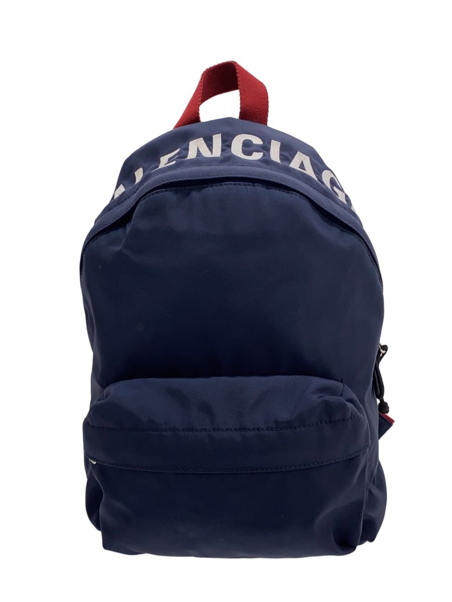 【中古】BALENCIAGA◆背嚢/--/NVY/565793 4370 X 002123【御徒面子】