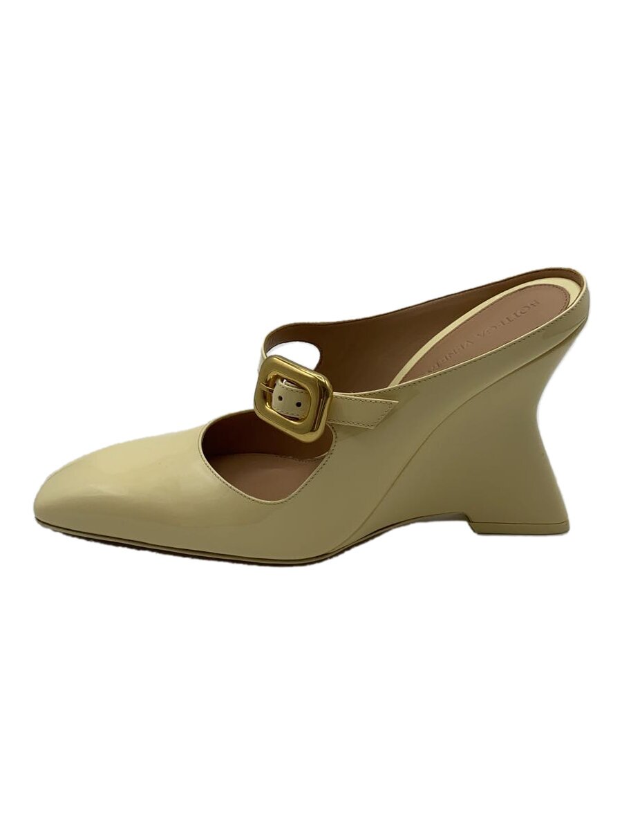 【中古】BOTTEGA VENETA◆パンプス/39/YLW【シューズ】