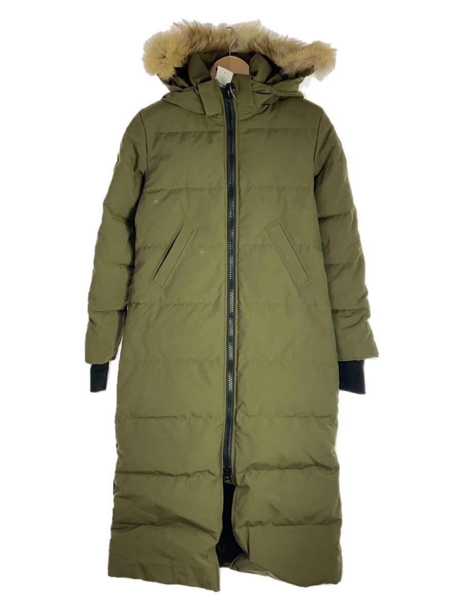 【中古】CANADA GOOSE◆厚地の外套/XL/ポリエステル/KHK/無地/3035la【レディース御召しもの】