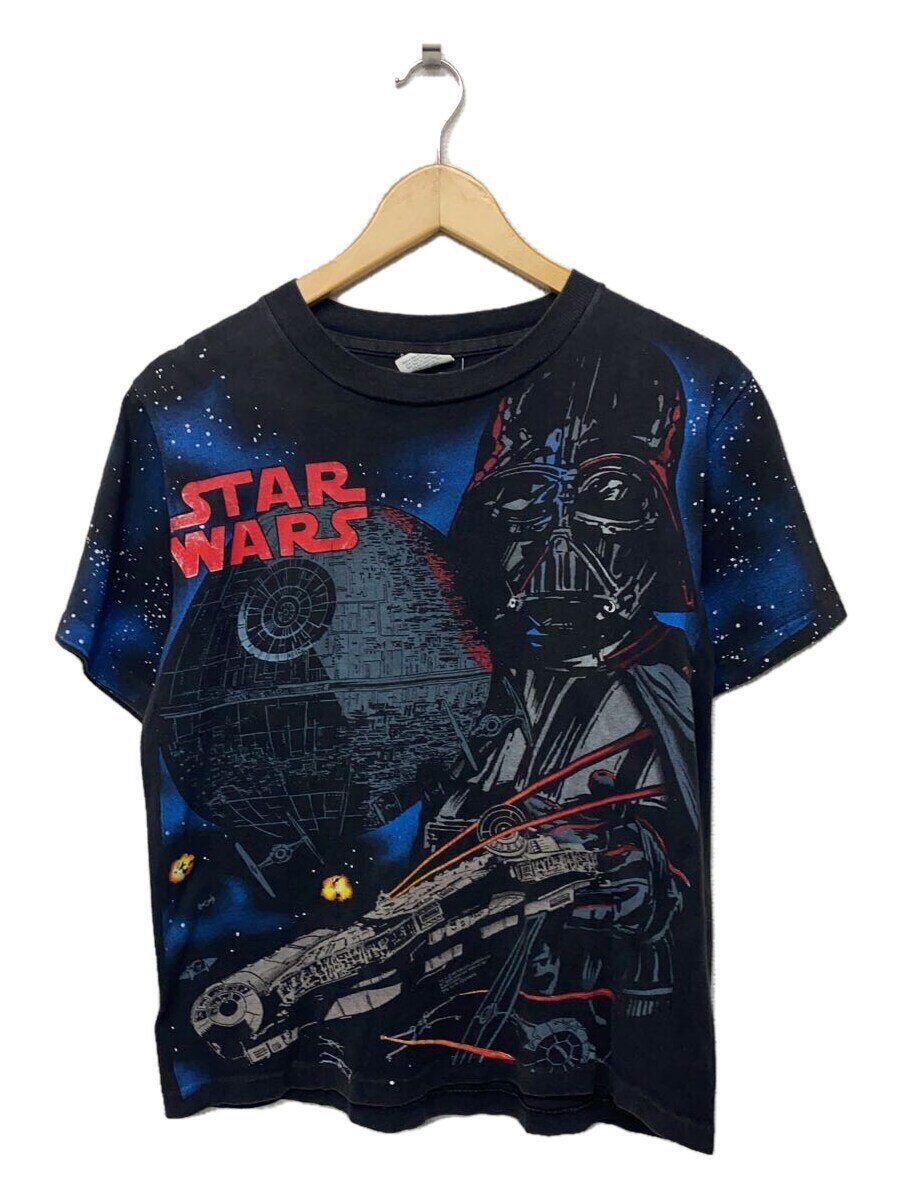 【中古】90s/Star Wars/Darth Vader/ティーシャツ/L/綿織物/BLK【メンズウェア】