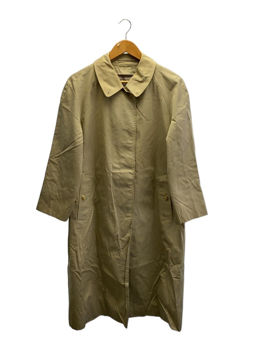 【中古】BURBERRYS◆ステンカラー厚地の外套/--/綿織物/BEG/FDA77-030-01【レディース御召しもの】