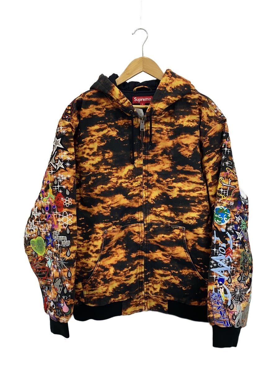 【中古】Supreme◆ジャケット/XL/コットン/AOI Embroidered Hooded Work Jacket【メンズウェア】|2nd STREET 店