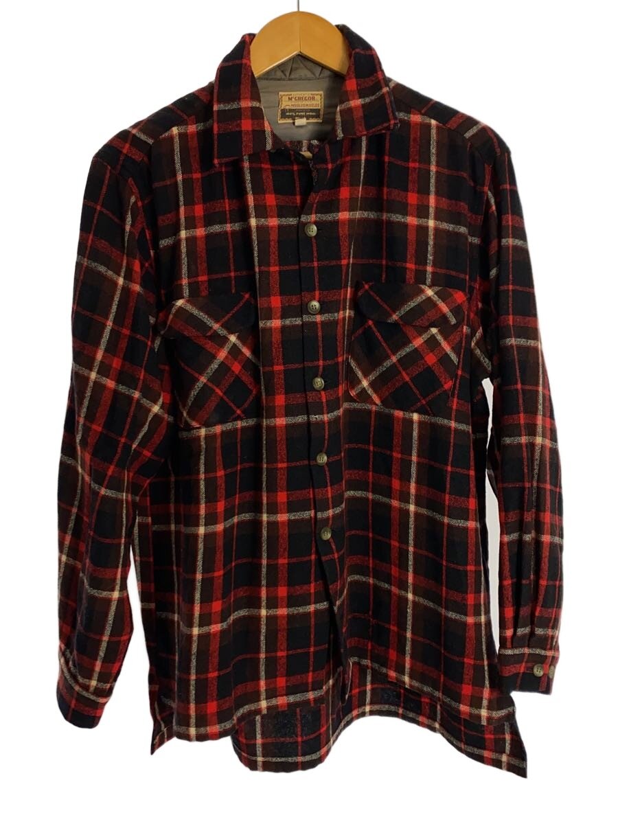 【中古】McGREGOR◆ネルシャツ/60s/ウール/RED【メンズウェア】｜2ｎｄ STREET 店 21,120円
