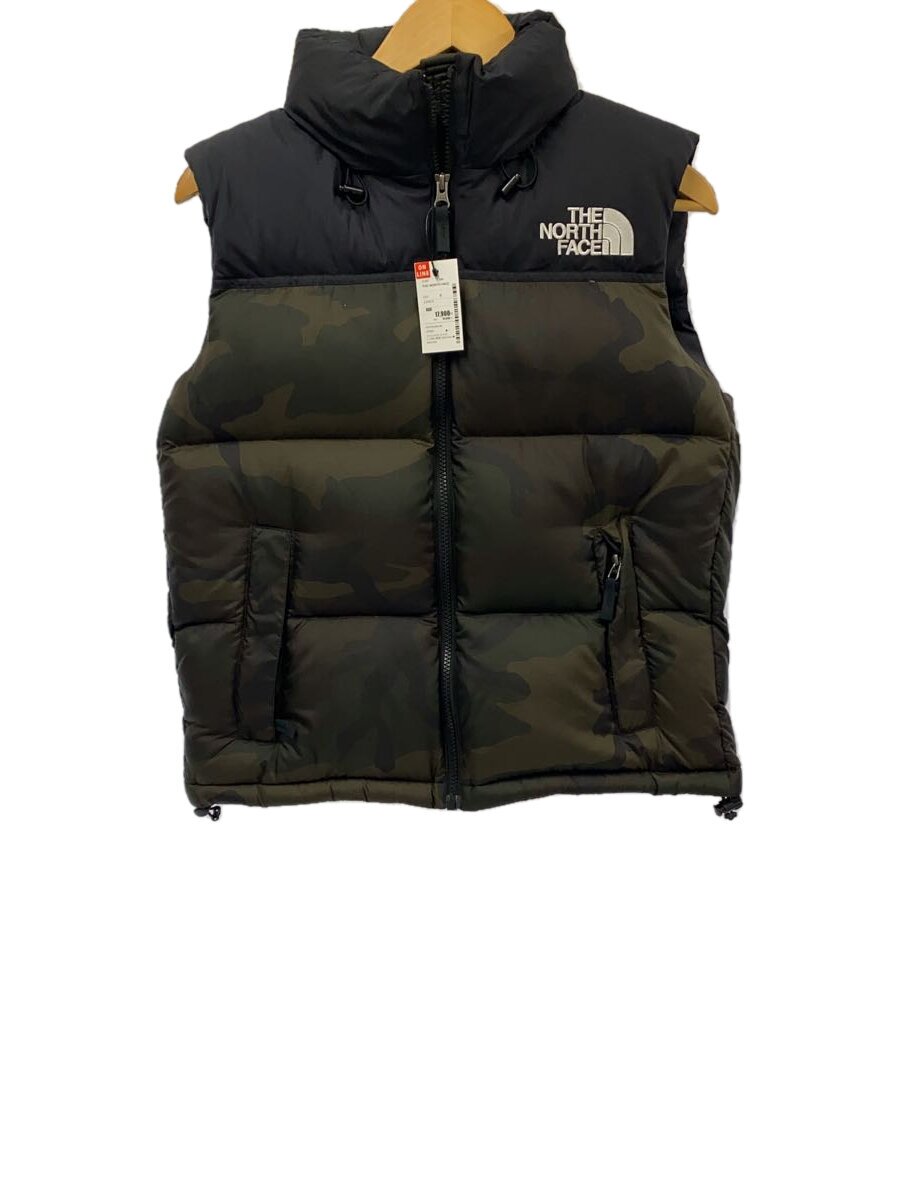 【中古】THE NORTH FACE◆NOVELTY NUPTSE VEST/ダウンベスト/S/ナイロン/GRN/カモフラ/ND91634【メンズウェア】|2nd STREET 店