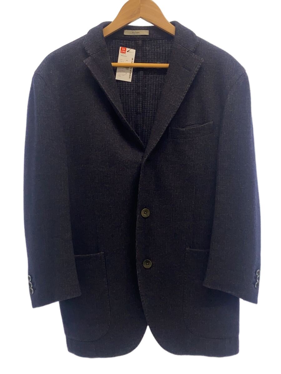 【中古】BOGLIOLI◆テーラードジャケット/48/ウール/NVY/T2902E//【メンズウェア】|2nd STREET 店