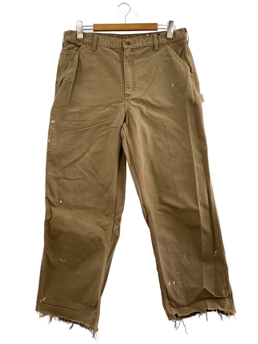 【中古】Carhartt◆ペインターパンツ/Dungaree Fit/36/綿織物/駱駝/B11CBR【メンズウェア】