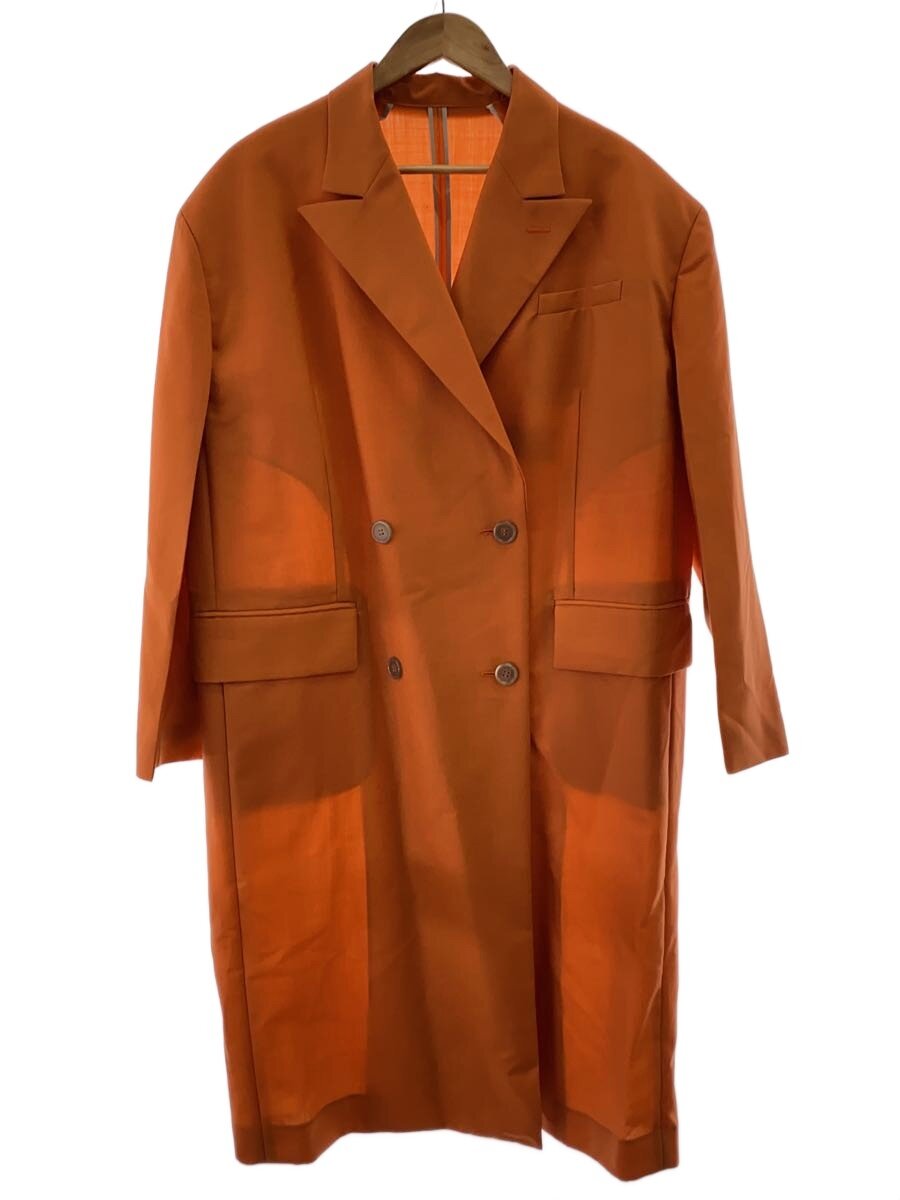 【中古】IRENE◆BIG JACKET COAT/厚地の外套/36/羊毛/ORN/21S89001【レディース御召しもの】