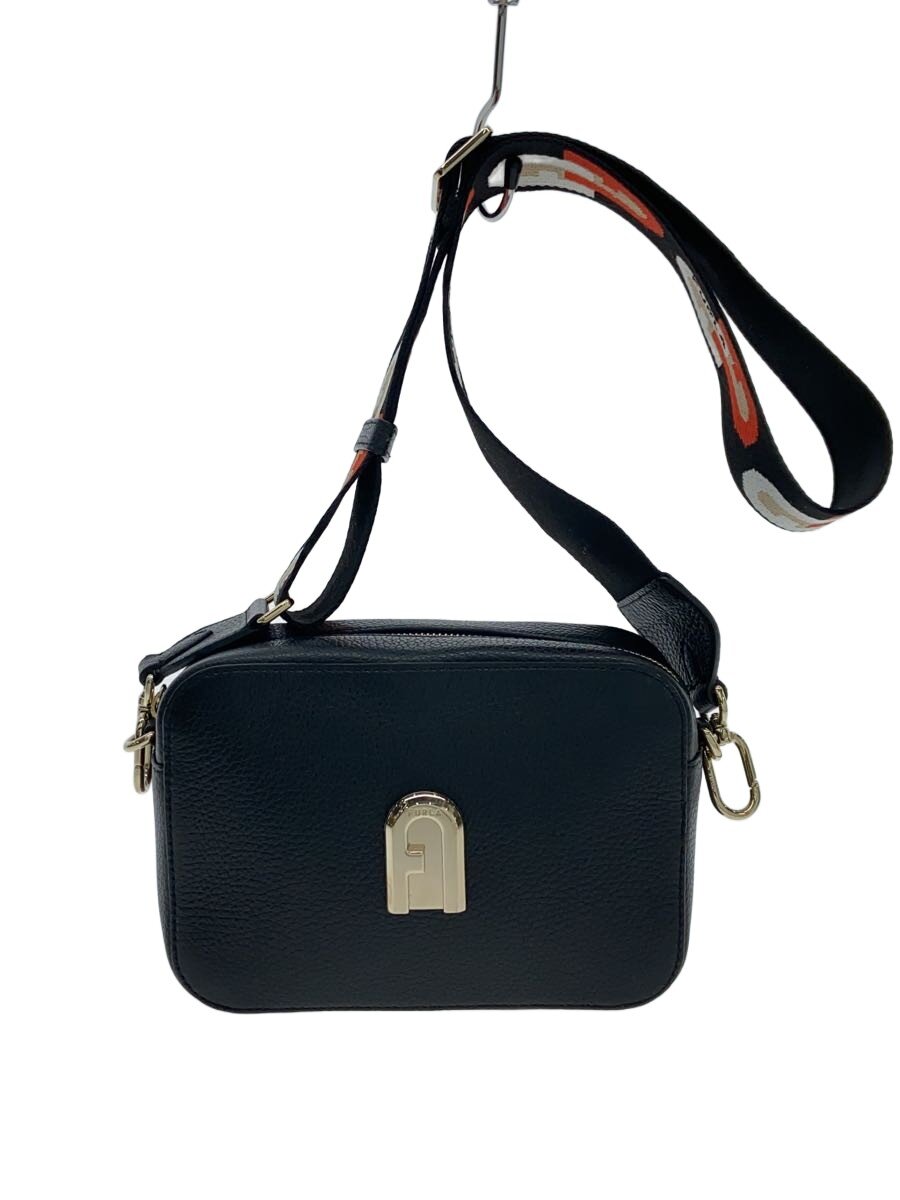 【中古】FURLA◆ショルダーバッグ/レザー/BLK/W64000//【バッグ】｜2ｎｄ STREET 店 8,932円