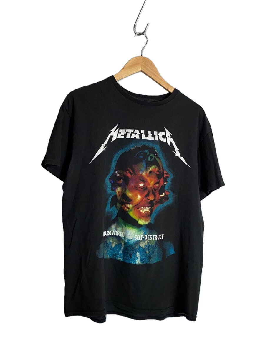 【中古】METALLICA/プルオーバー/L/綿織物/BLK【メンズウェア】