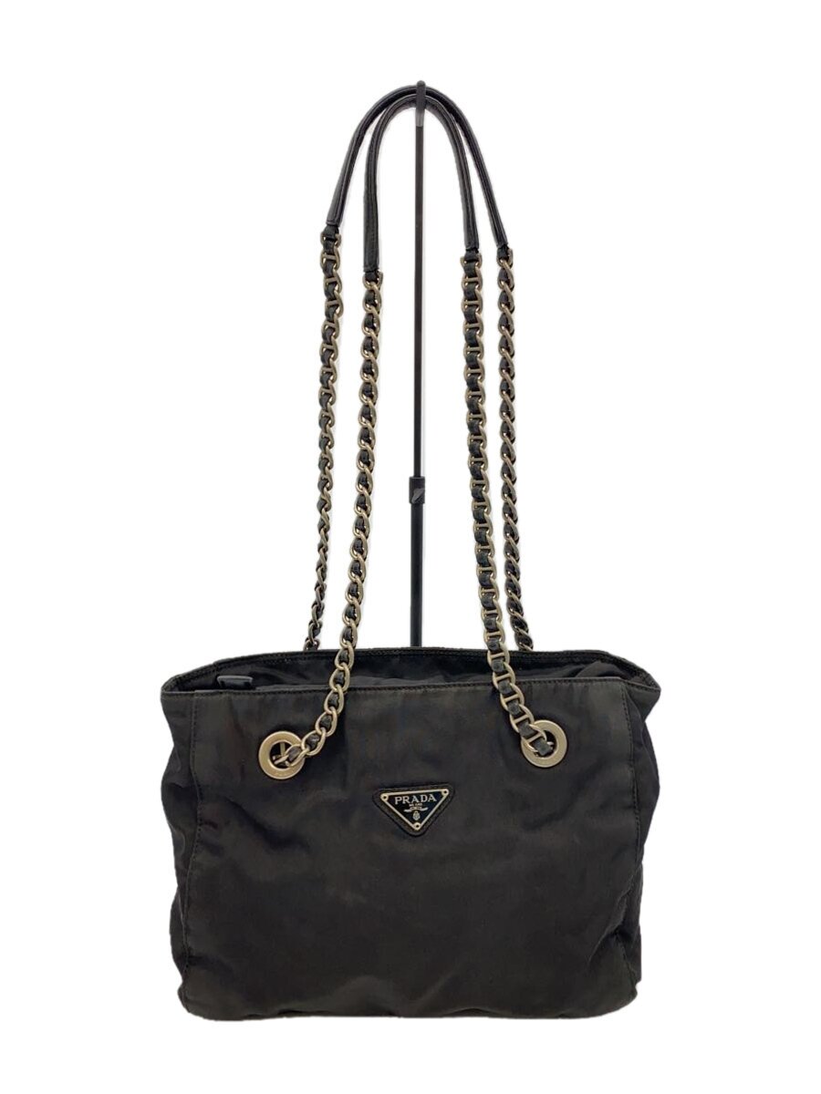【中古】PRADA◆ショルダーバッグ/ナイロン/BLK/無地【バッグ】|2nd STREET 店
