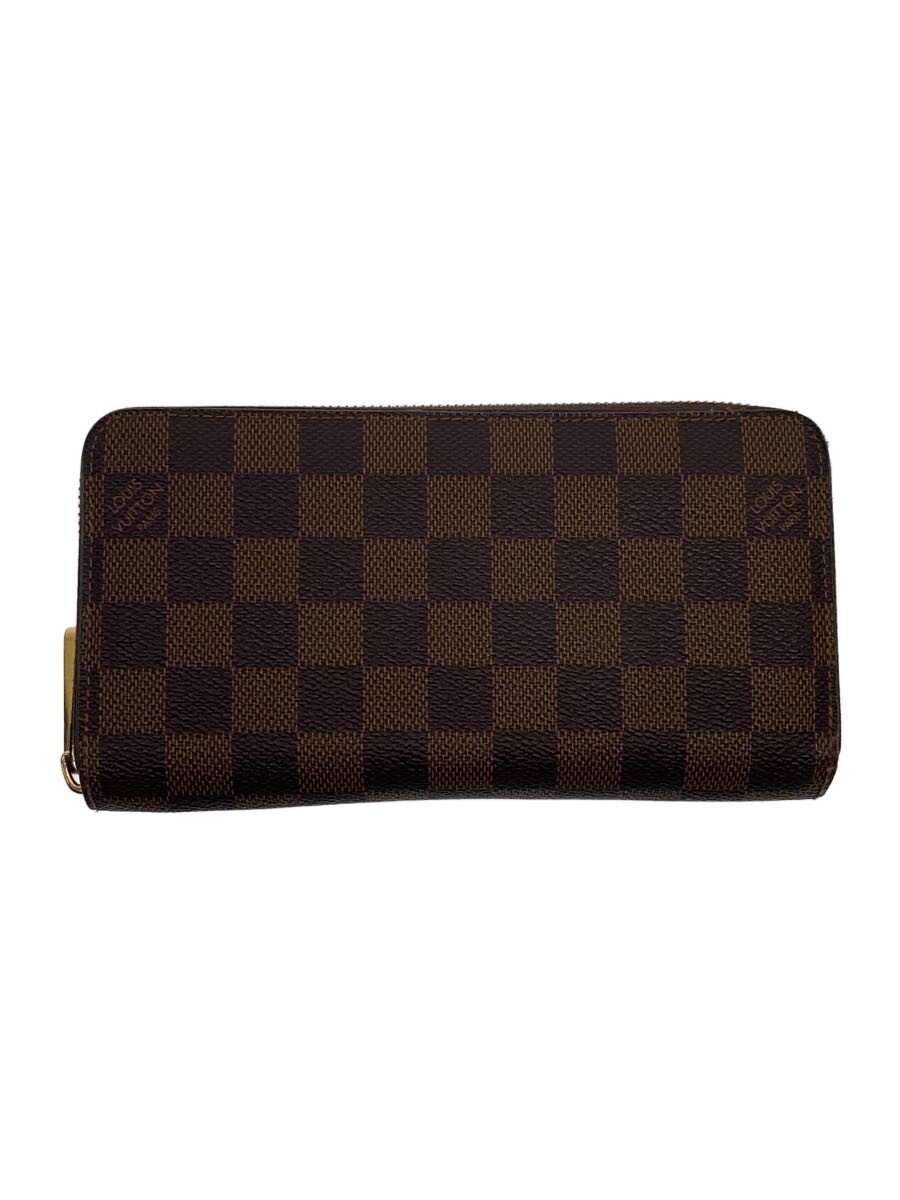 【中古】LOUIS VUITTON◆2)ジッピー・ウォレット_ダミエ・エベヌ/PVC/BRW/レディース【服飾雑貨他】｜2ｎｄ STREET 店