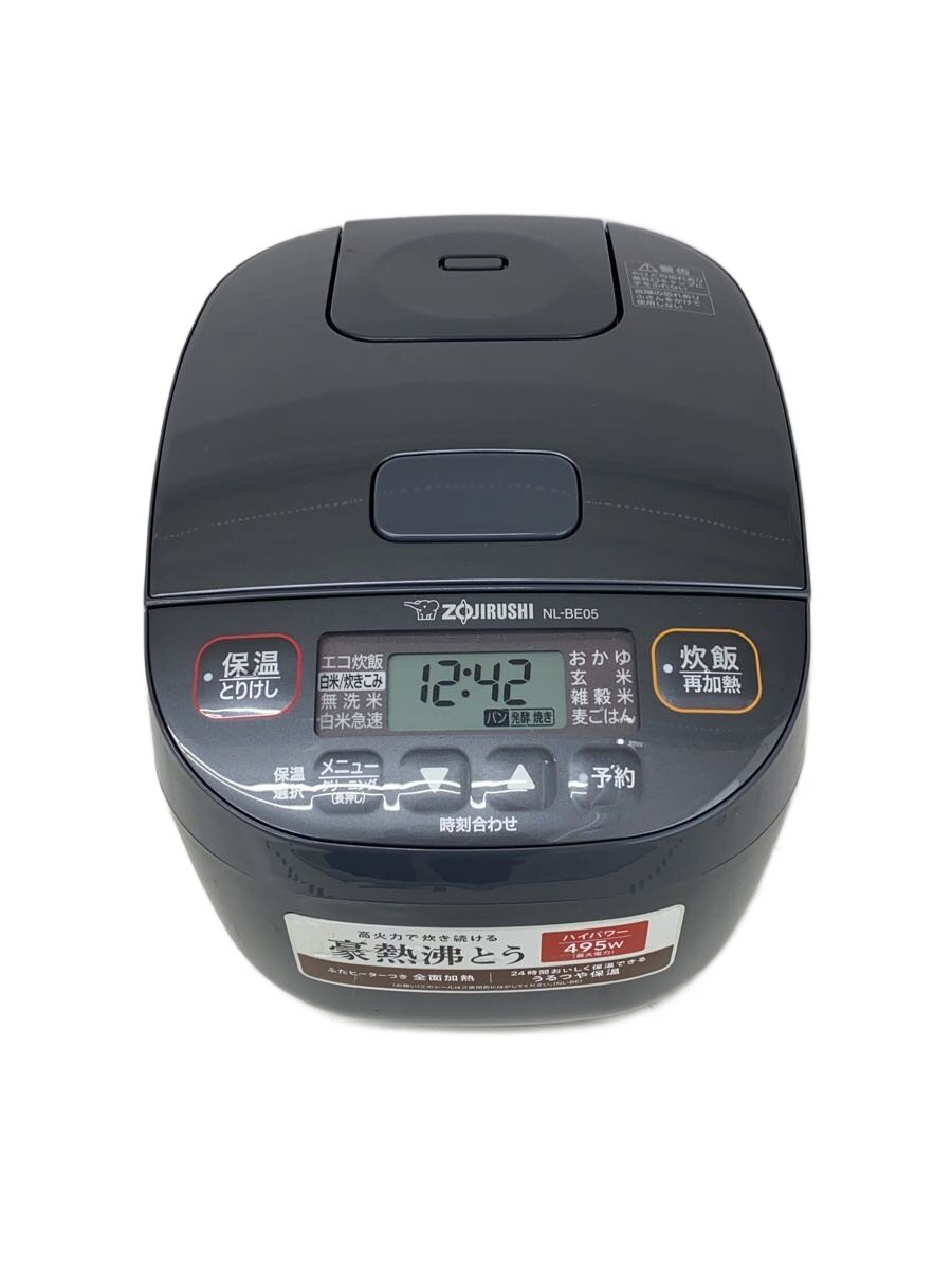 【中古】ZOJIRUSHI◆炊飯器 限界炊き NL-BE05-HZ【家電・視覚的・オーディオ】