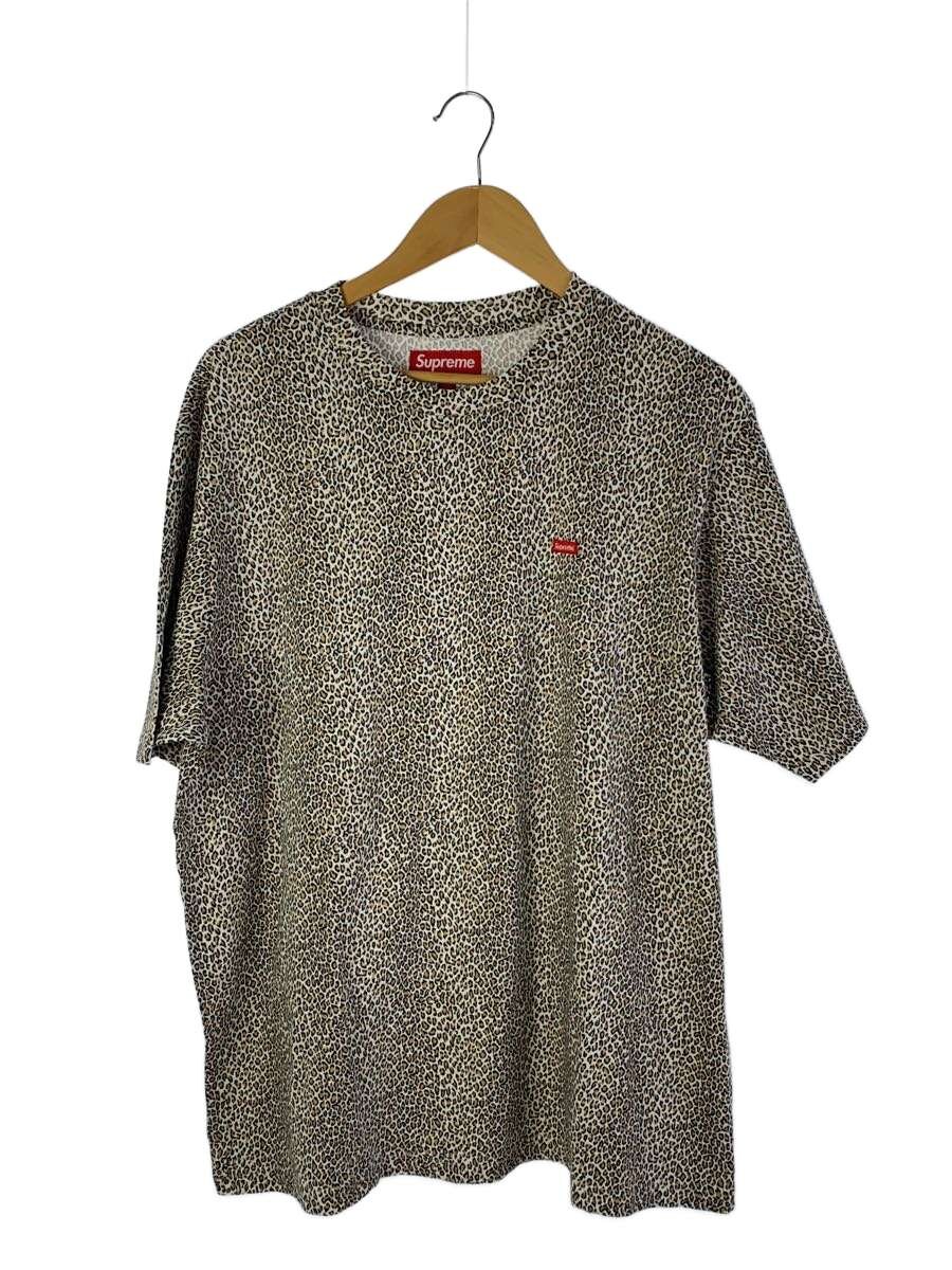 【中古】Supreme◆ティーシャツ/L/綿織物/GRY/レオパード【メンズウェア】