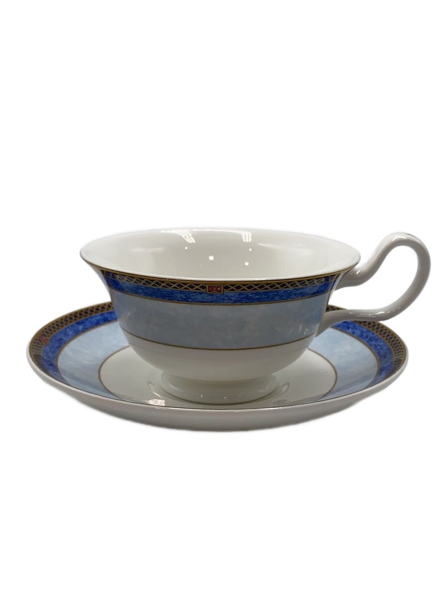 【中古】WEDGWOOD◆カップ&ソーサー/WHT【キッチン用品】