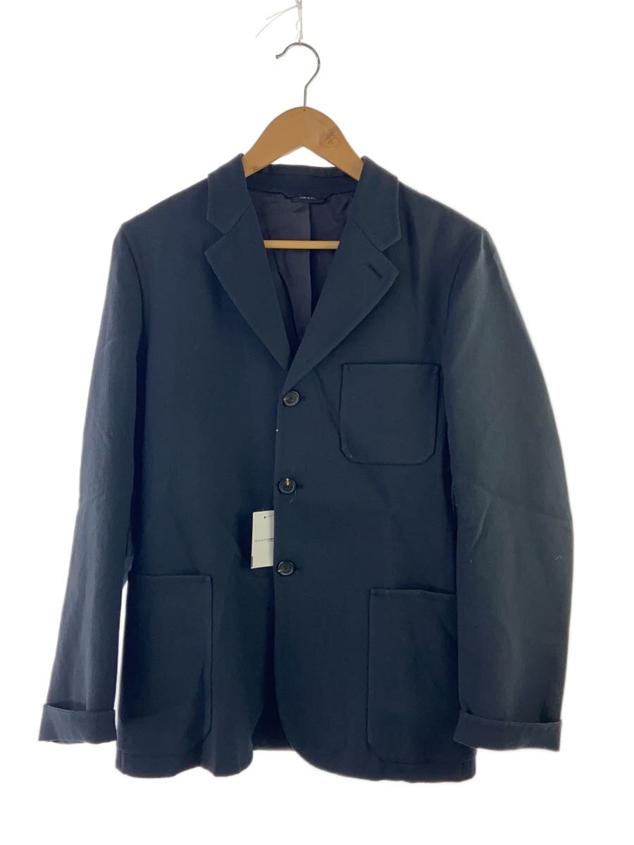 【中古】JIL SANDER◆テーラードジャケット/44/羊毛/NVY/150410 MF200733//【メンズウェア】