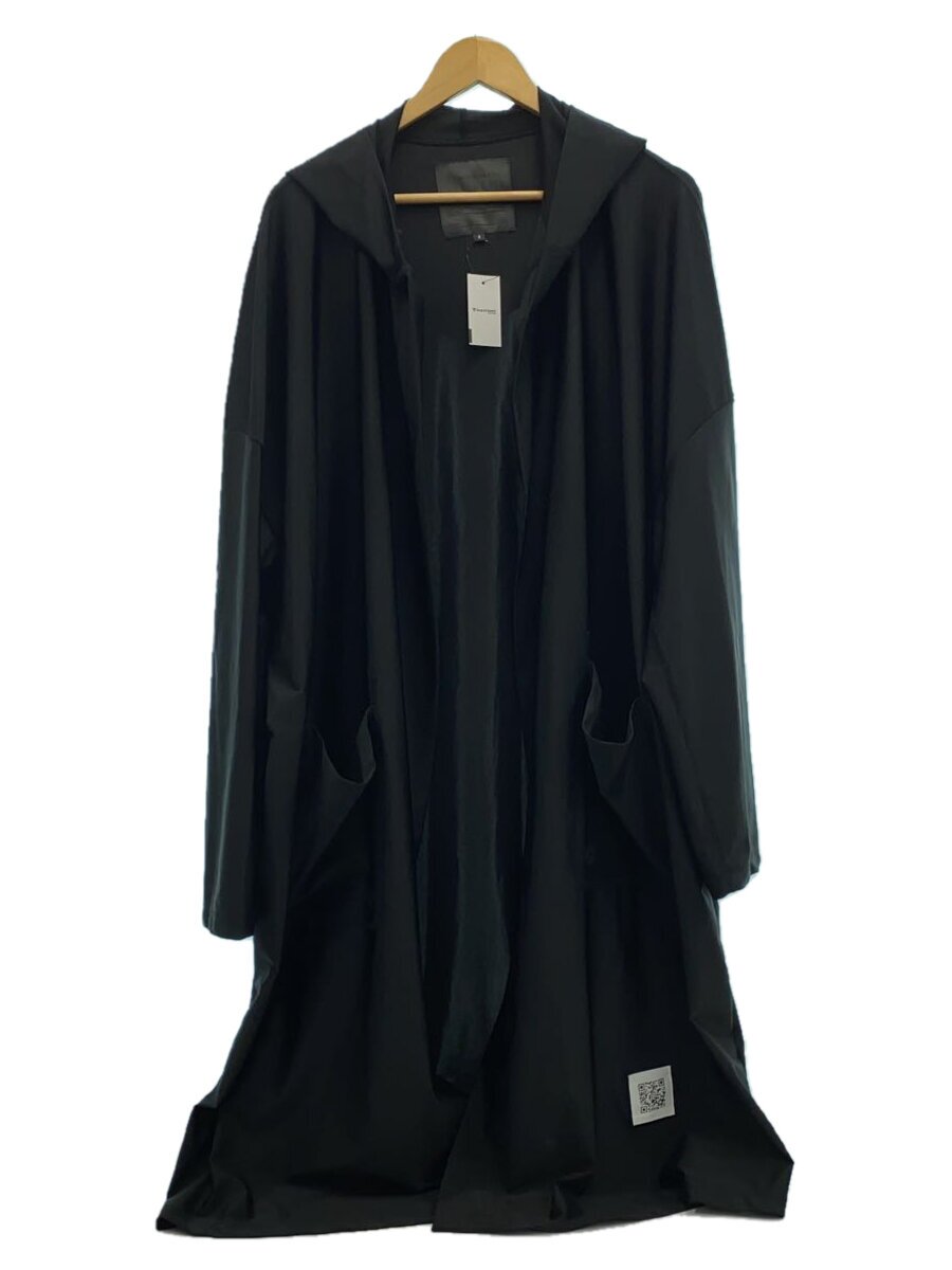 【中古】FUMITO GANRYU◆ガウンコート/コート/2/ポリエステル/BLK/FU7-CO-02【メンズウェア】｜2ｎｄ STREET 店