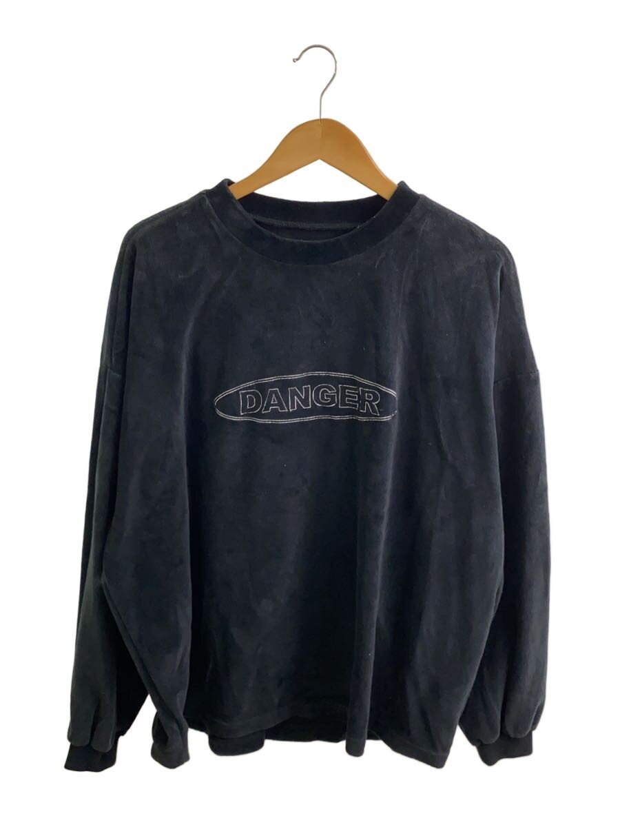 【中古】TIGHTBOOTH PRODUCTION◆汗水/L/綿織物/BLK【メンズウェア】