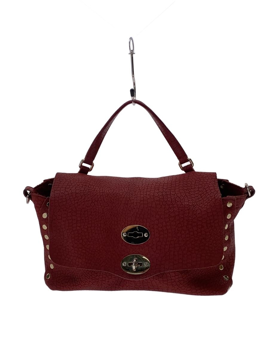 【中古】ZANELLATO◆ショルダーバッグ/レザー/RED【バッグ】｜2ｎｄ STREET 店
