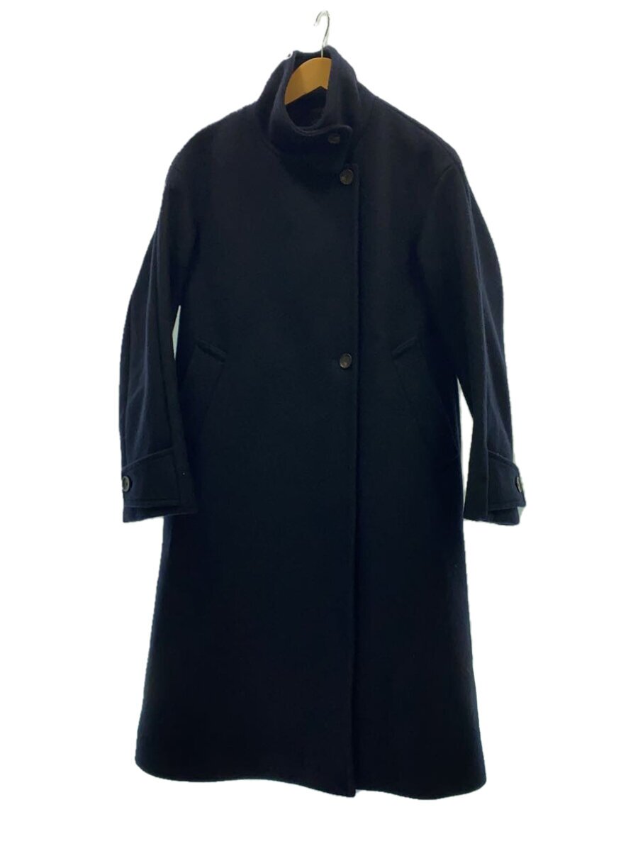 【中古】UNITED ARROWS green label relaxing◆厚地の外套/38/羊毛/NVY/3625-199-2049【レディース御召しもの】