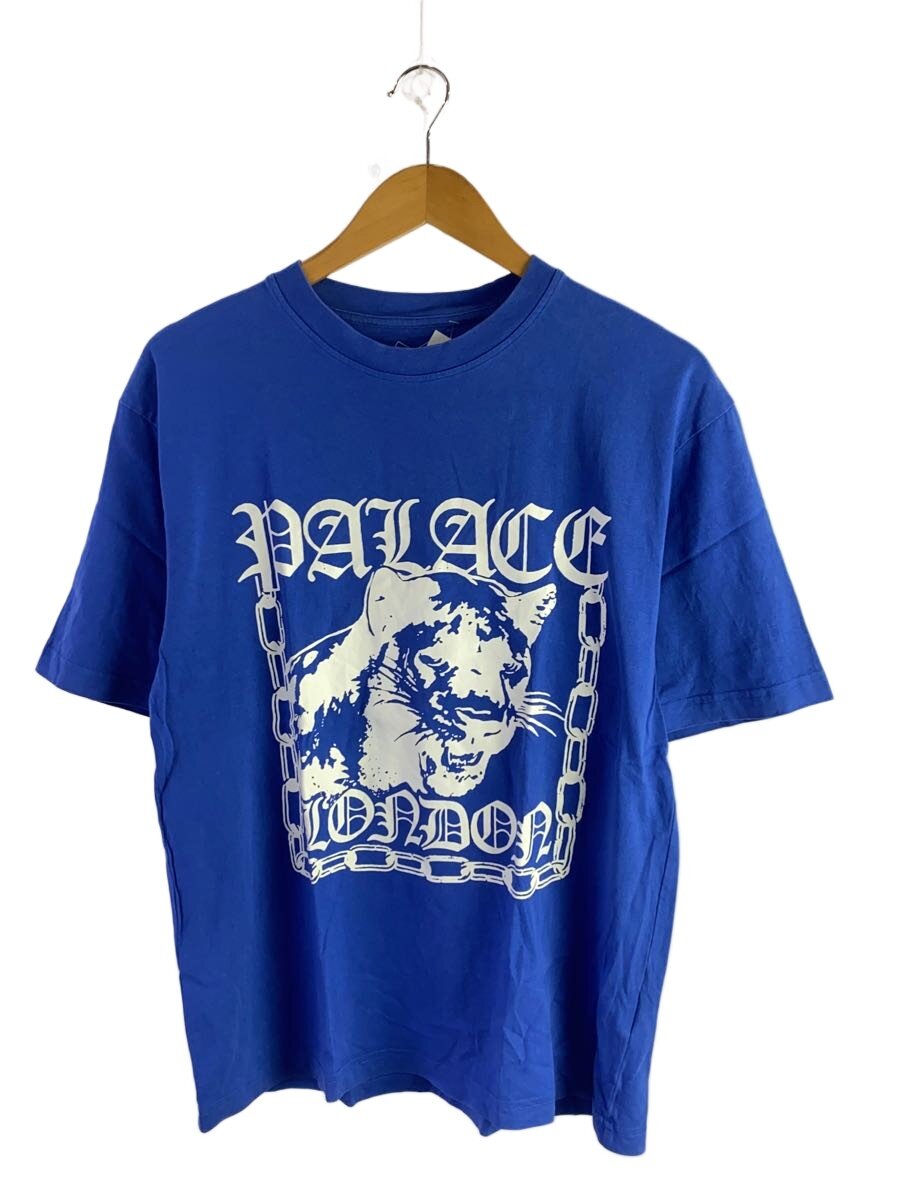 【中古】PALACE◆プルオーバー/M/綿織物/BLU【メンズウェア】