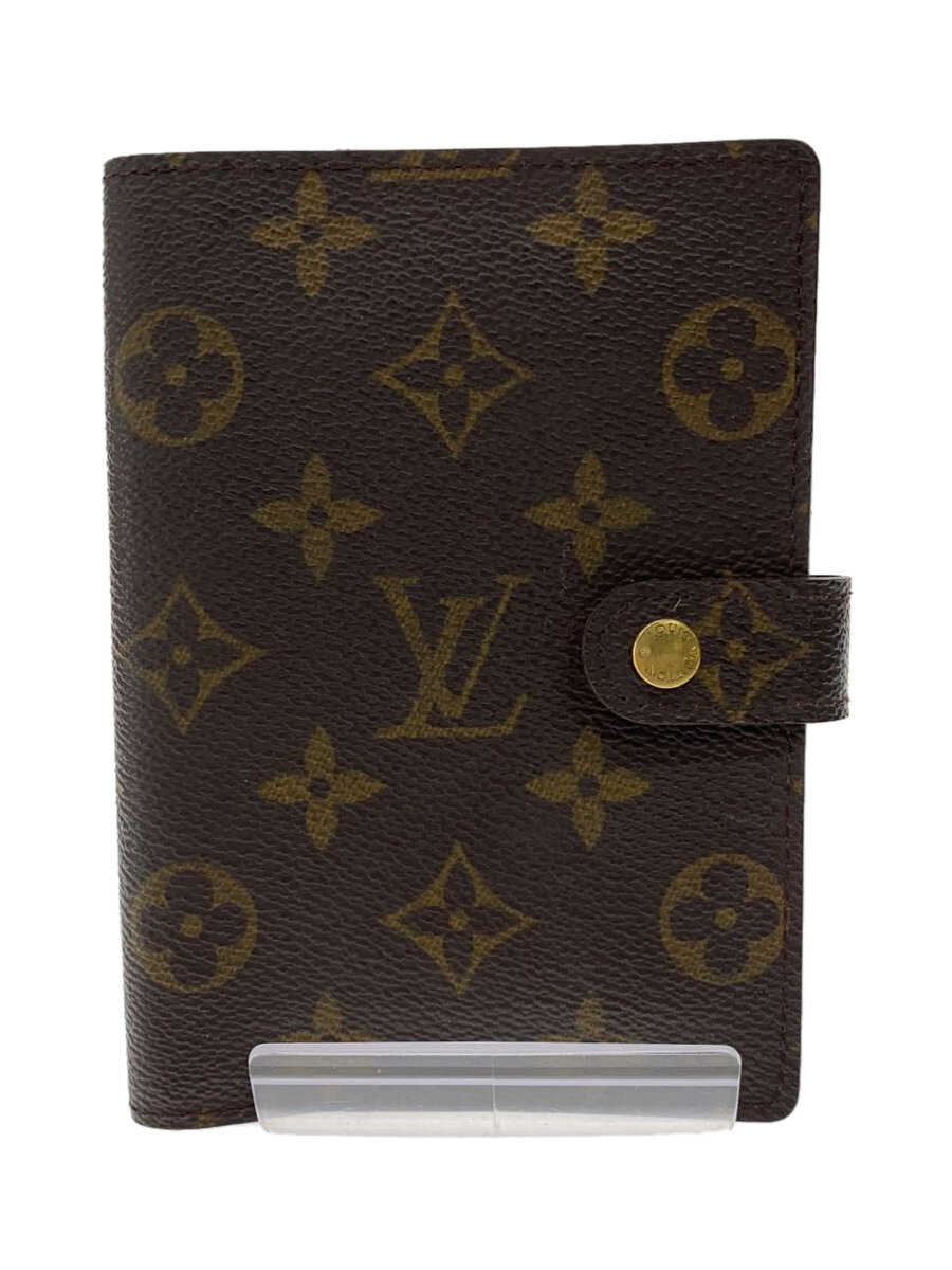 【中古】LOUIS VUITTON◆アジェンダPM_モノグラム_BRW/レザー/BRW/総柄/レディース//【服飾雑貨他】|2nd STREET 店