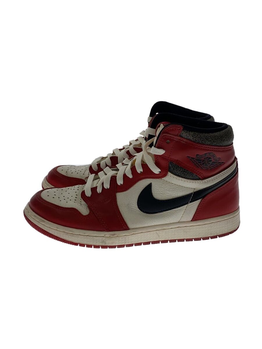 【中古】NIKE◆AIR JORDAN 1 RETRO HIGH OG_エアジョーダン 1 レトロ ハイ OG/27cm/WHT【シューズ】｜2ｎｄ STREET 店