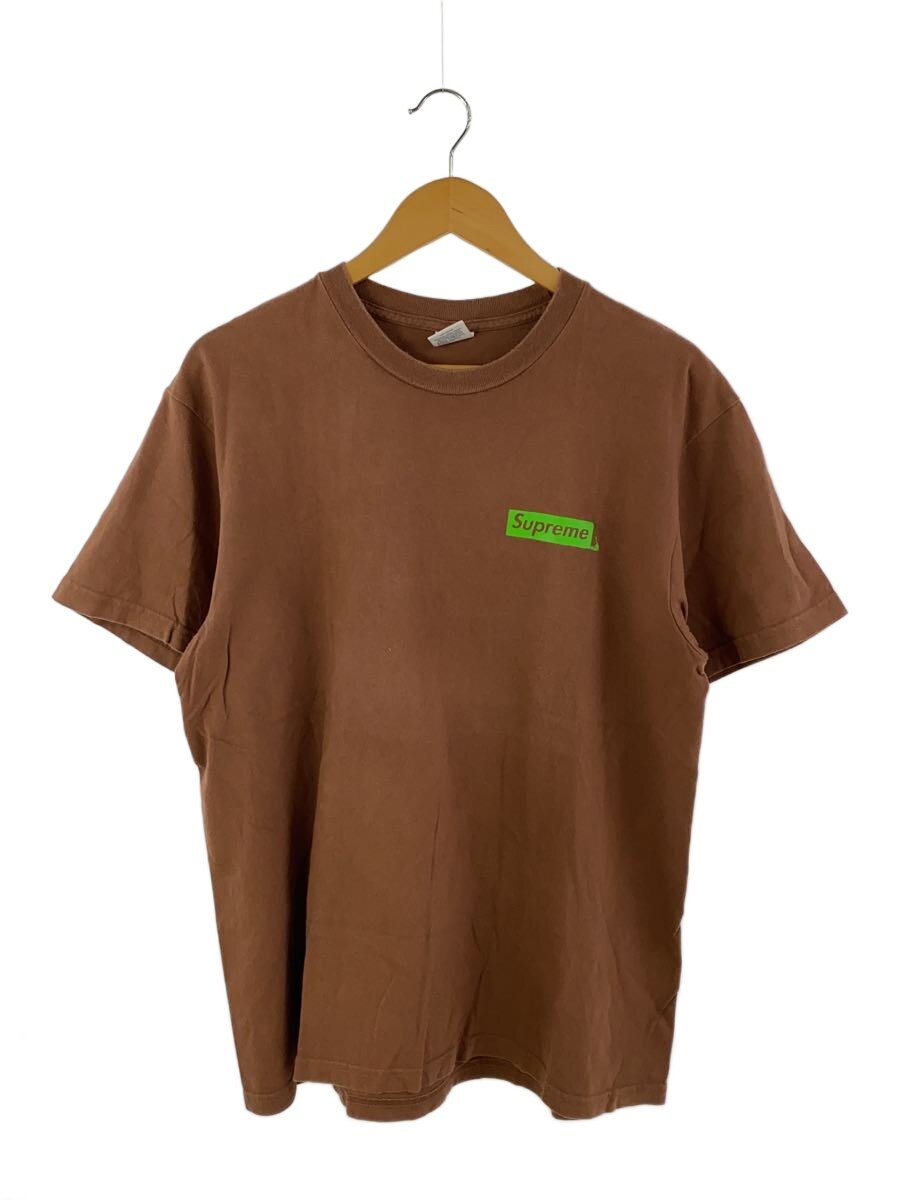 【中古】Supreme◆20AW/NO MORE SHIRTTプルオーバー/M/綿織物/赤銅色【メンズウェア】