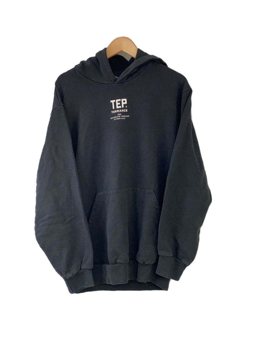 【中古】ENNOY◆×pliiileeeasse TEP/パーカー/L/綿織物/BLK/AW22BRENCT06PL【メンズウェア】