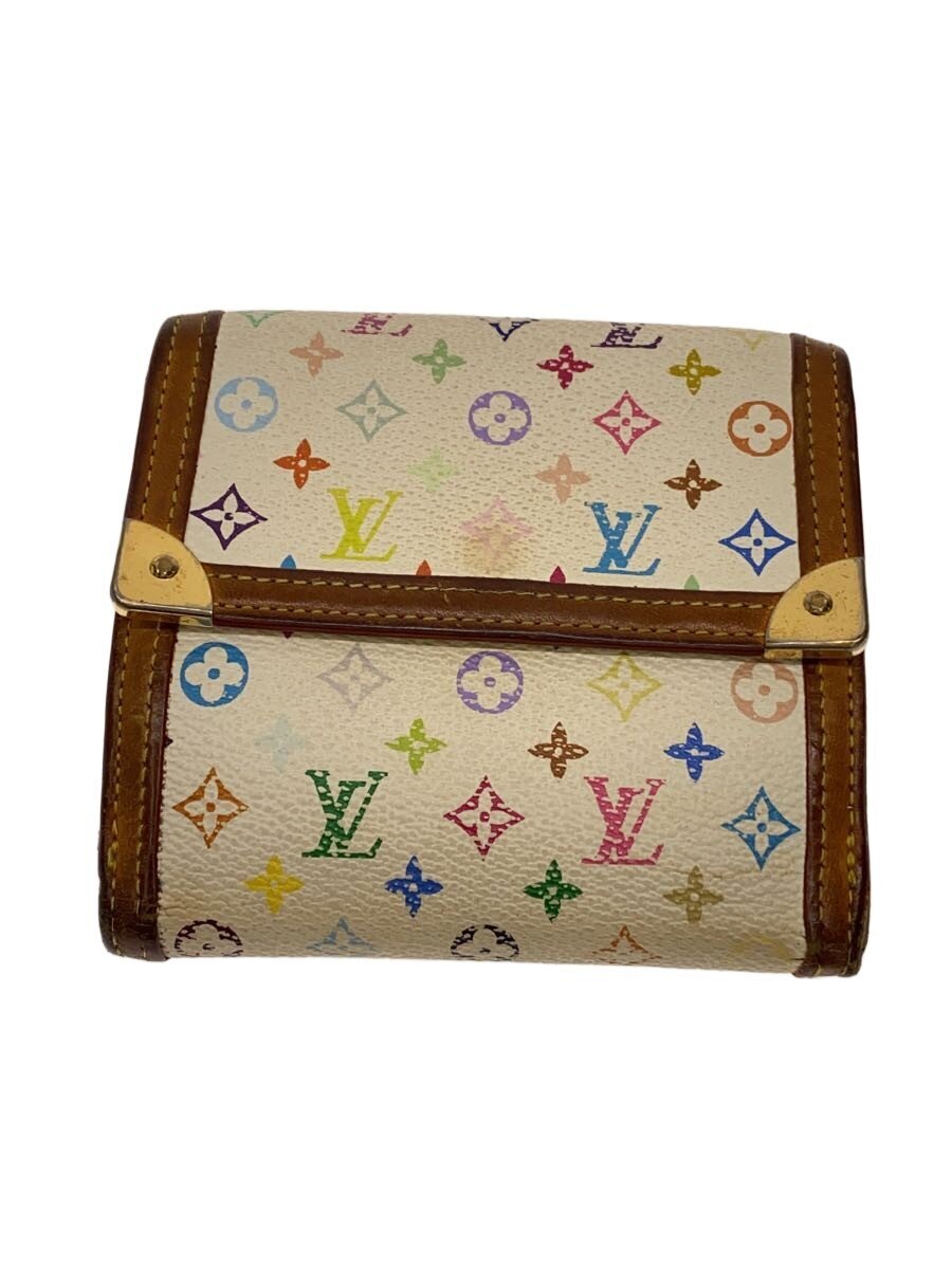 【中古】LOUIS VUITTON◆ポルト・モネ・ビエ・カルト・クレディ_モノグラム・マルチ色合い_ブロン/PVC/マルチ色合い/モノグラム/レ【服飾雑貨他】