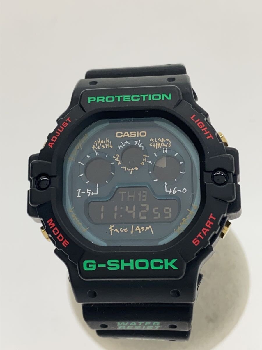 【中古】CASIO◆石英ウオッチ_G-SHOCK/デジタル/BLK【服飾雑貨他】
