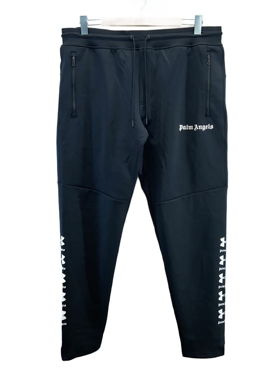 【中古】Palm Angels◆引っ切り無いズボン下/XL/ポリエステル/BLK/無地【メンズウェア】