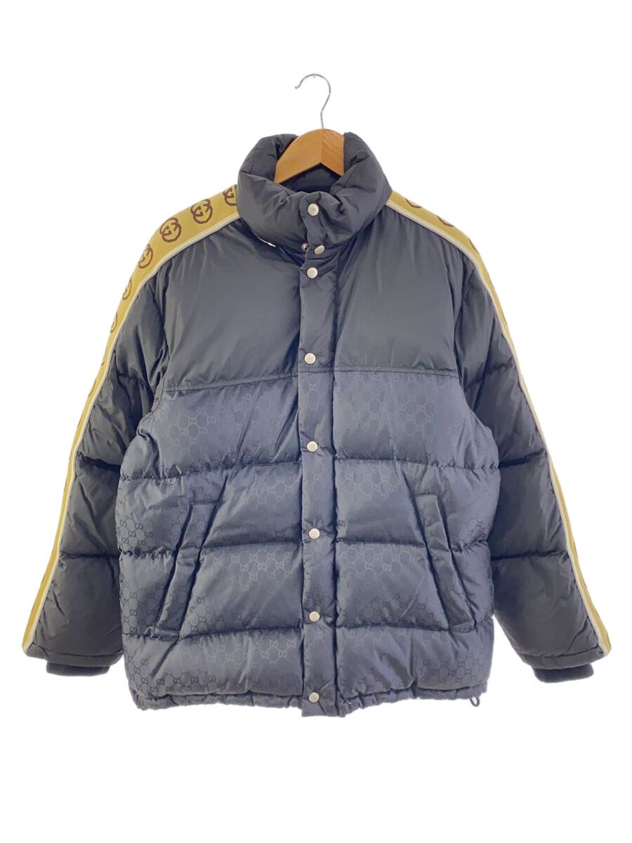 【中古】GUCCI◆落ちこむ上衣/44/ポリエステル/黒いこと/総柄/598725 Z8AFZ【メンズウェア】
