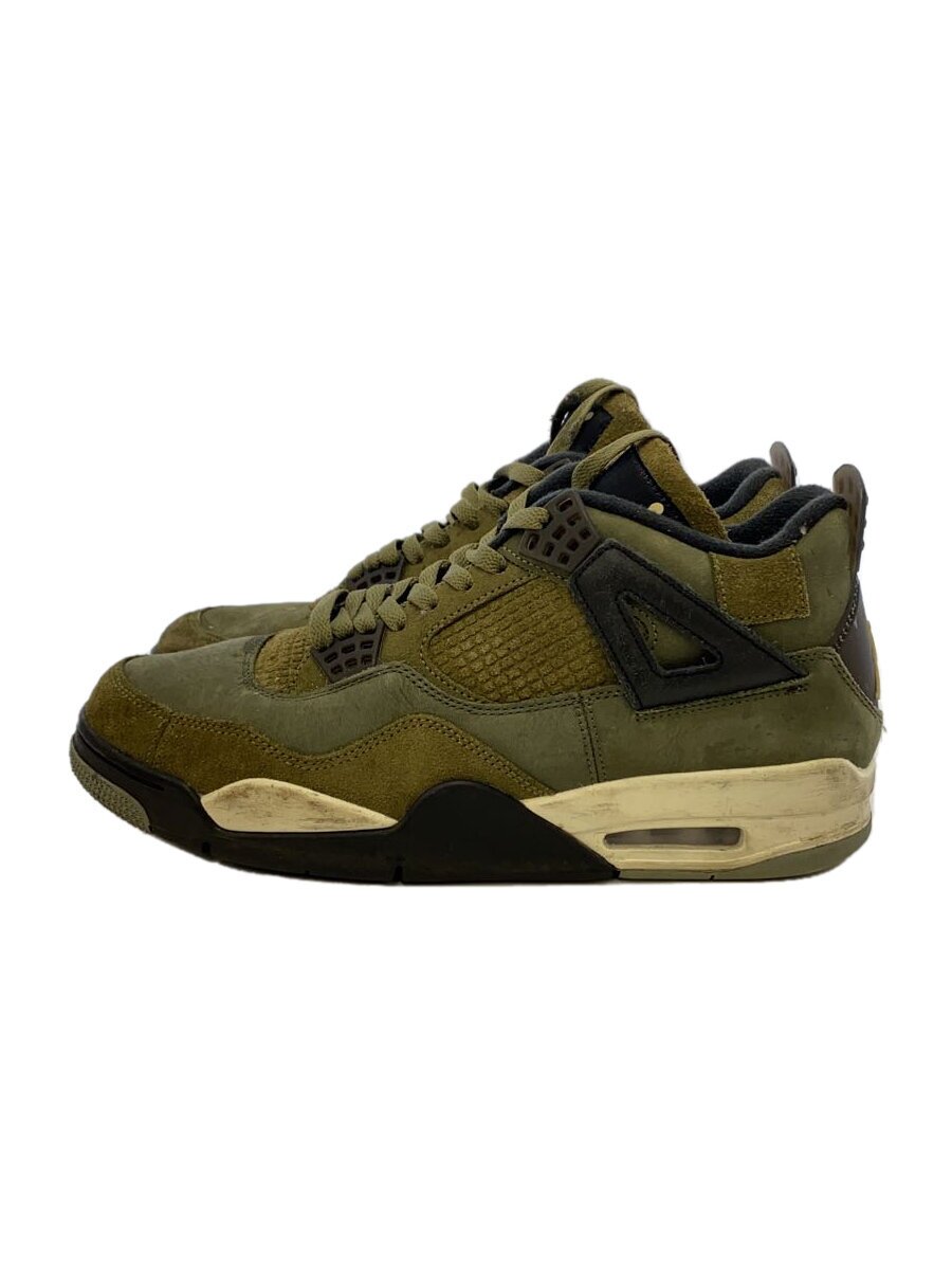 【中古】NIKE◆AIR JORDAN 4 RETRO_エアジョーダン 4 レトロ/28.5cm/KHK【シューズ】｜2ｎｄ STREET 店