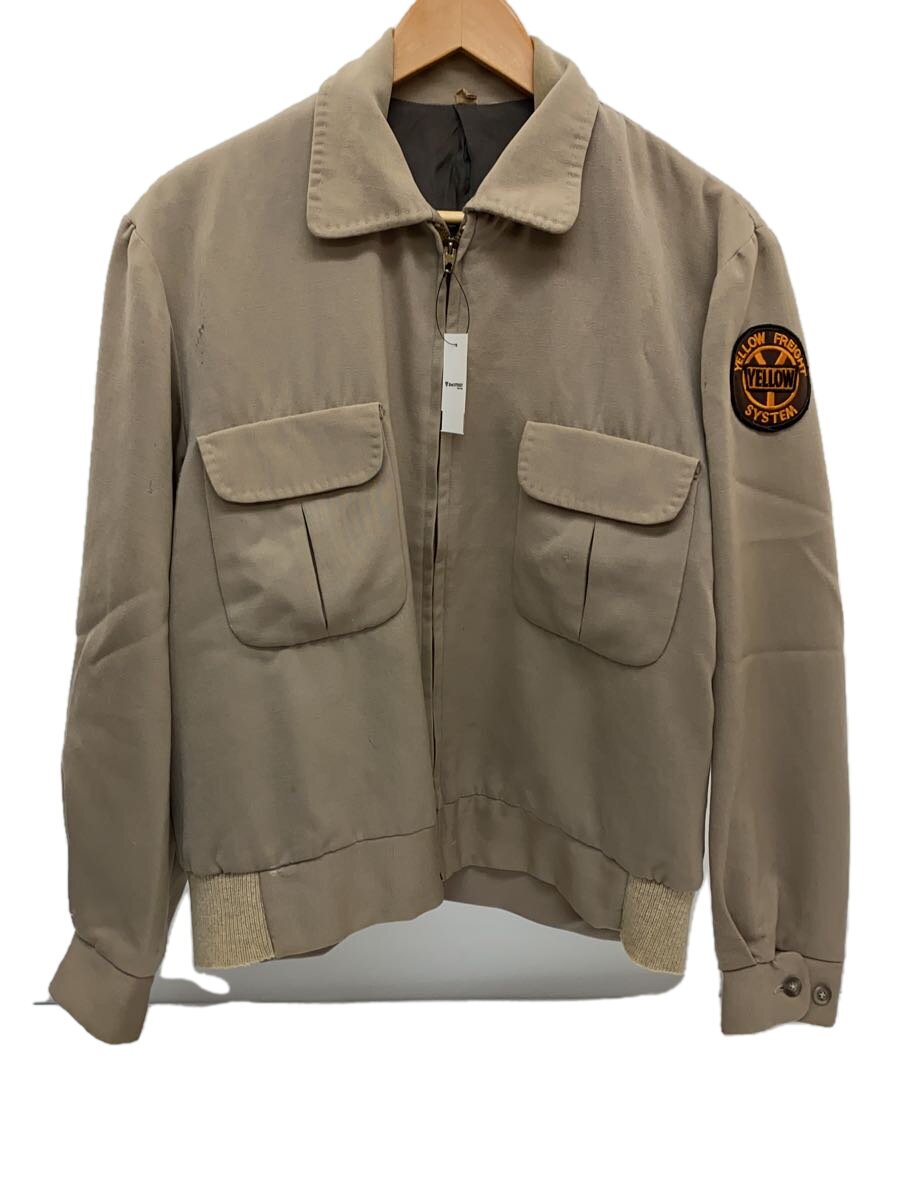 【中古】HOLMAN/50s/当てずっぽう人絹/ギャバジン上衣/CONMATICジップ//【メンズウェア】