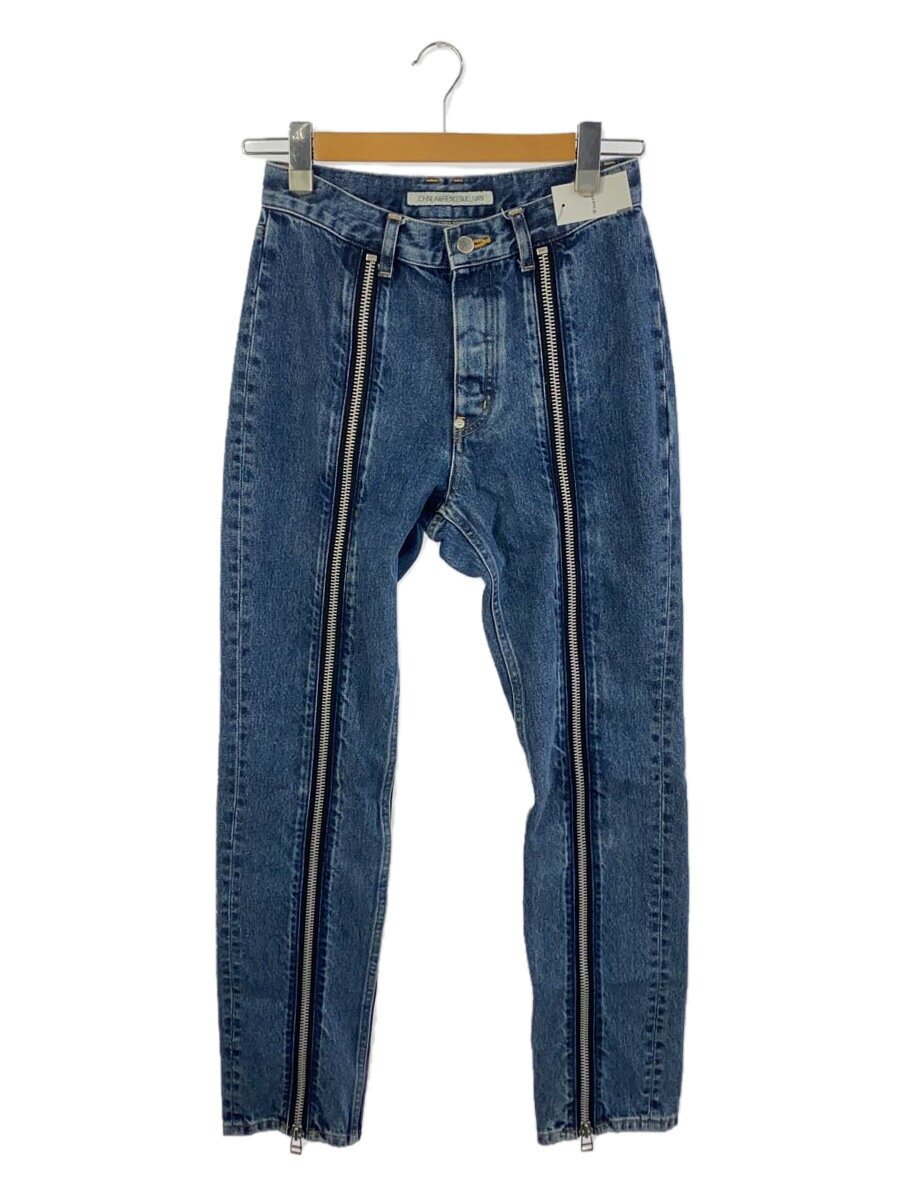 【中古】JOHN LAWRENCE SULLIVAN◆WOMEN/Washed Denim Zipped Pants/M/ジーンズ/2C023-0320-50【メンズウェア】
